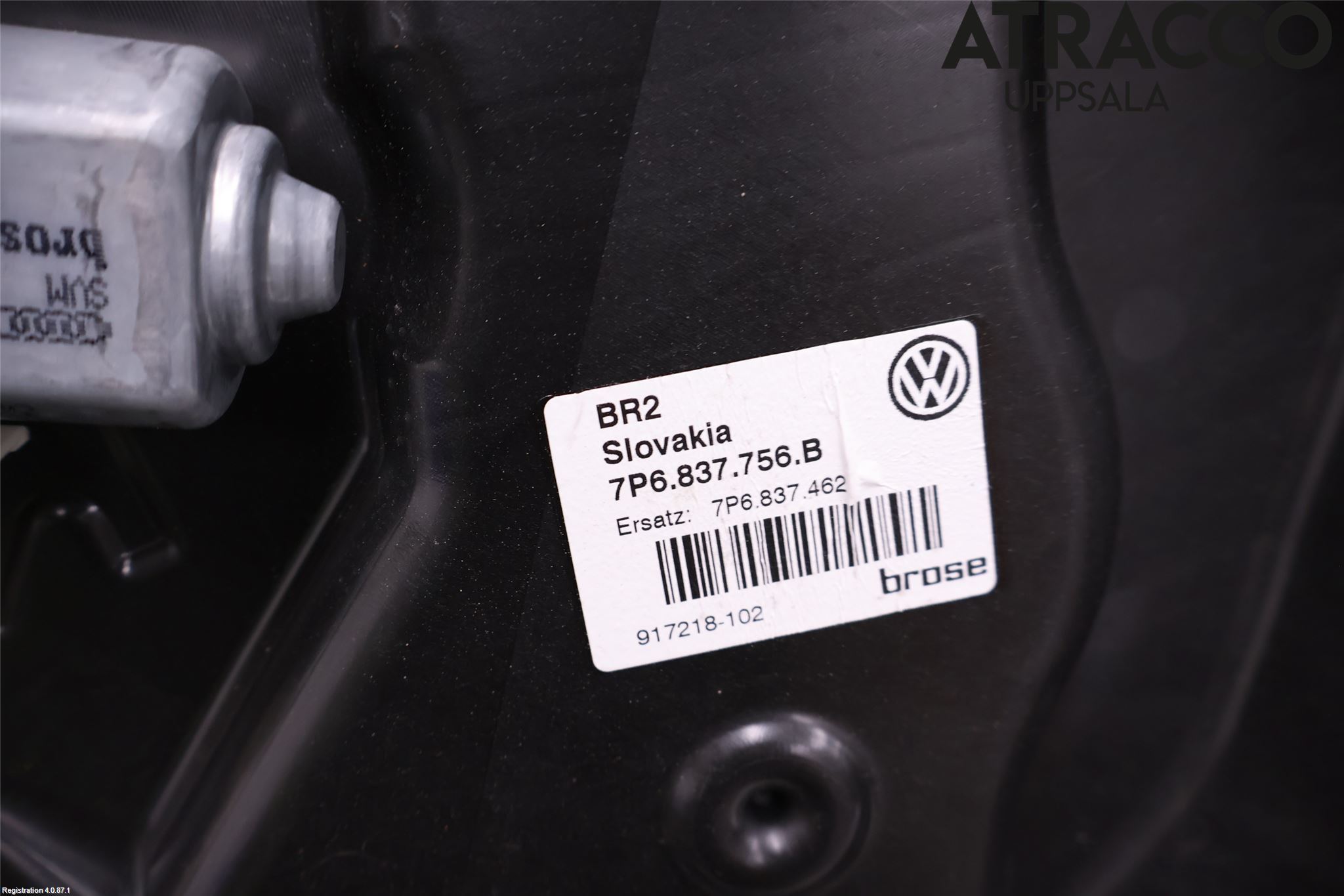Volkswagen VW TOUAREG 7P 11-18 Fönsterhiss El Kompl