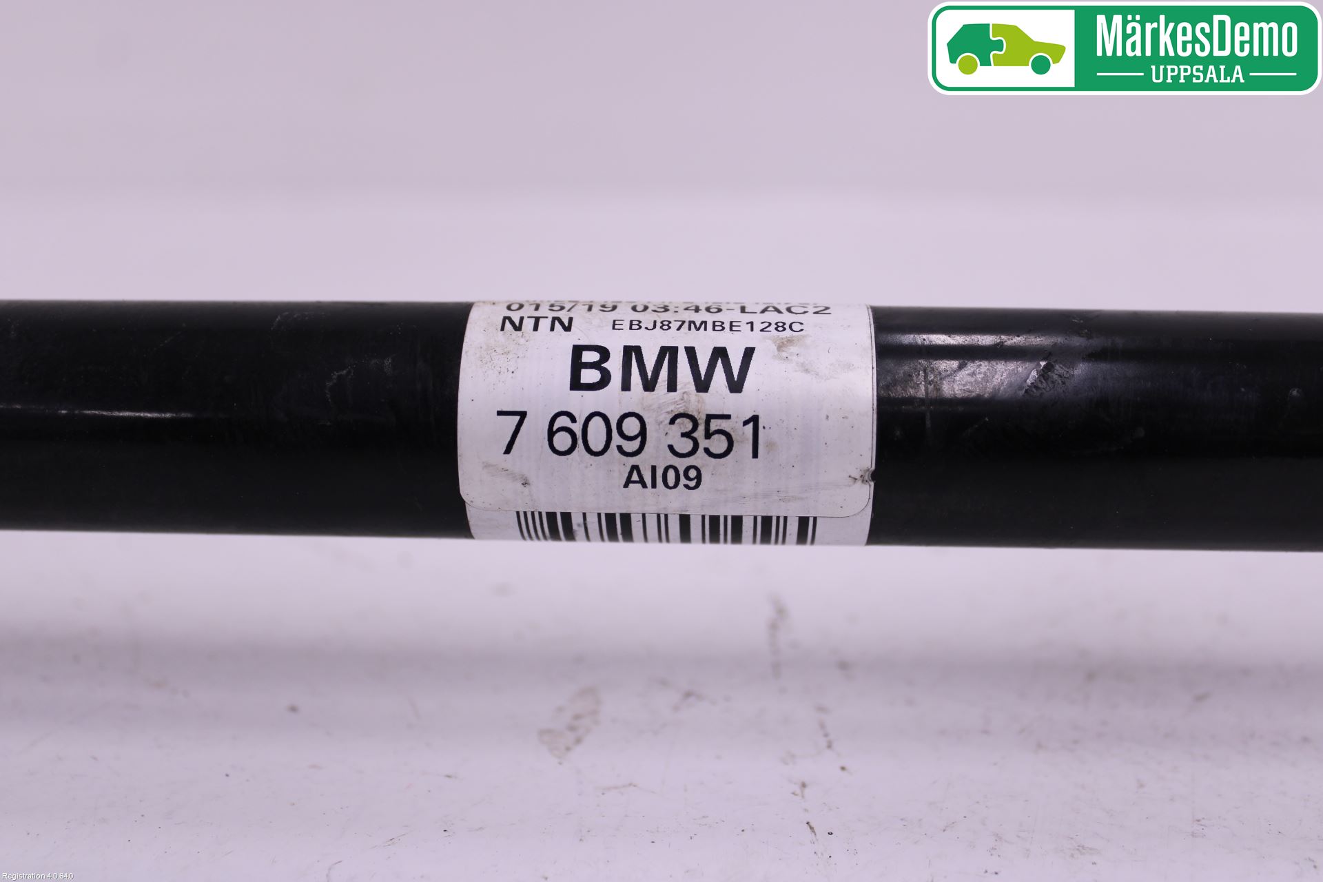 BMW 1 F20/F21 11-19 Drivaxel Bak Vänster