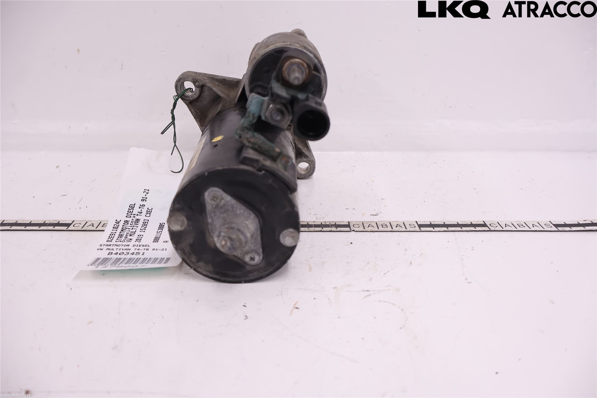 Volkswagen VW MULTIVAN T4-T6 91-21 Startmotor Diesel