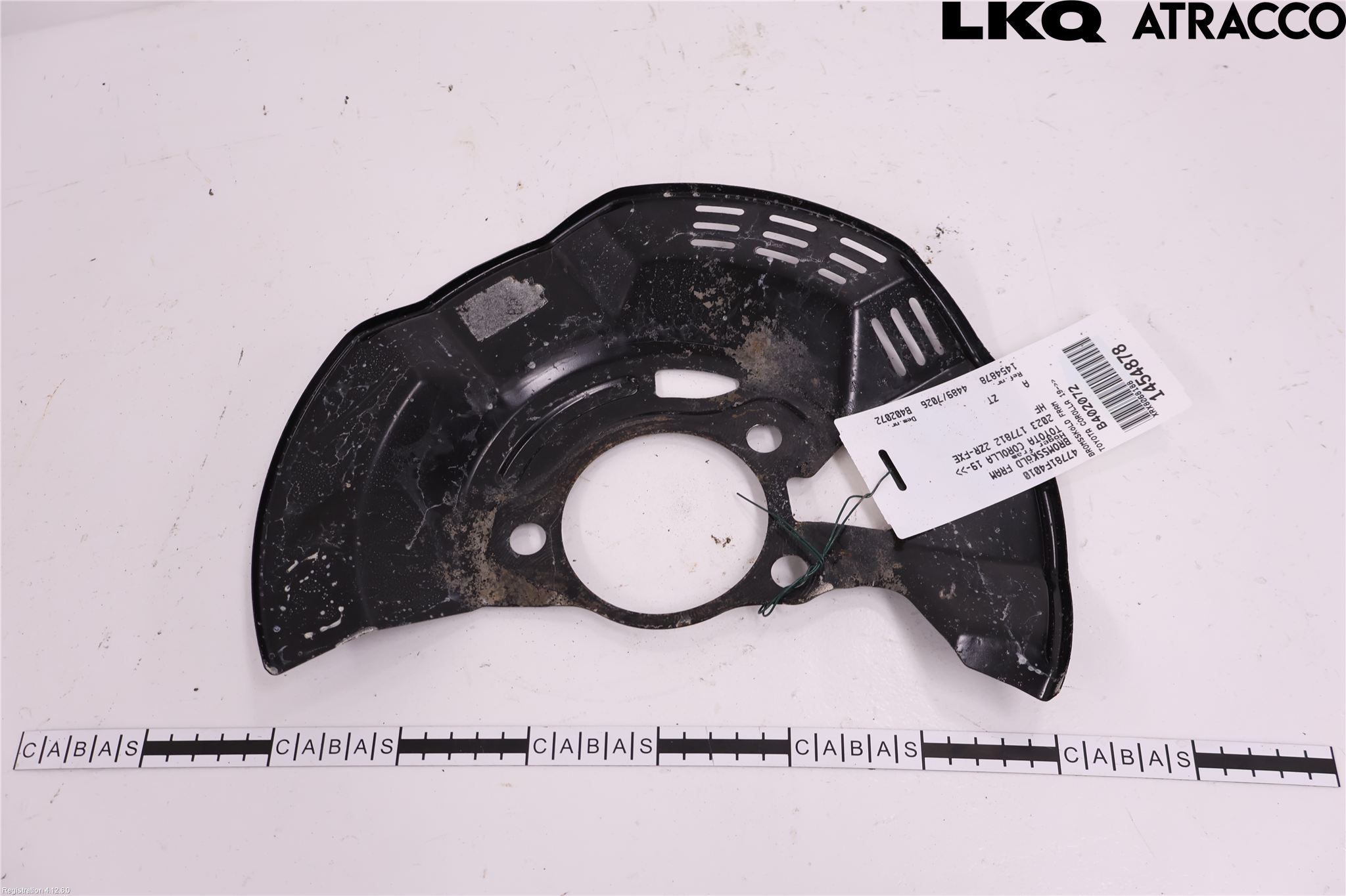 Toyota COROLLA 19- Bromssköld Fram