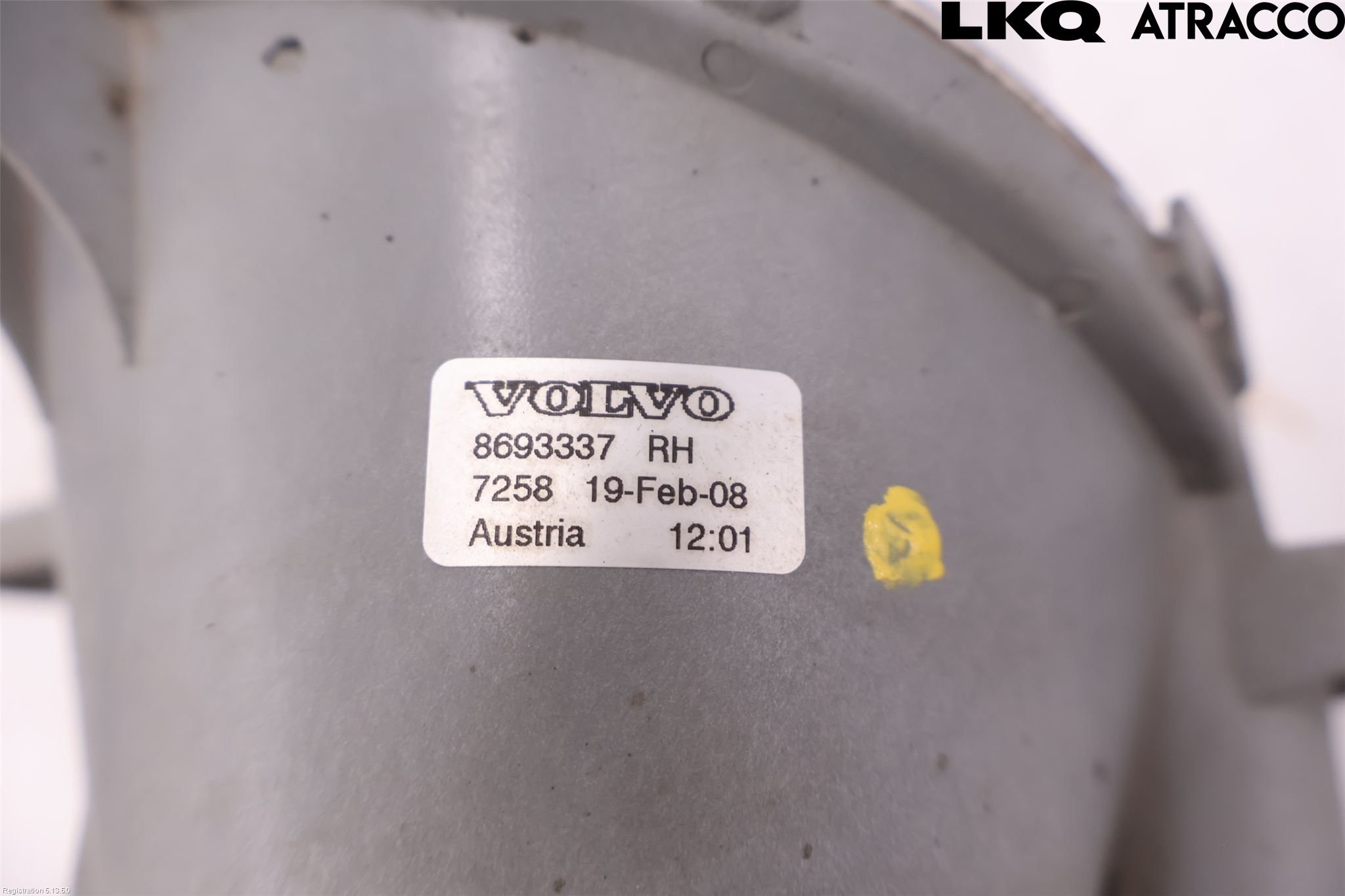 Volvo S60 05-10 Dimljus-Varselljus Fram