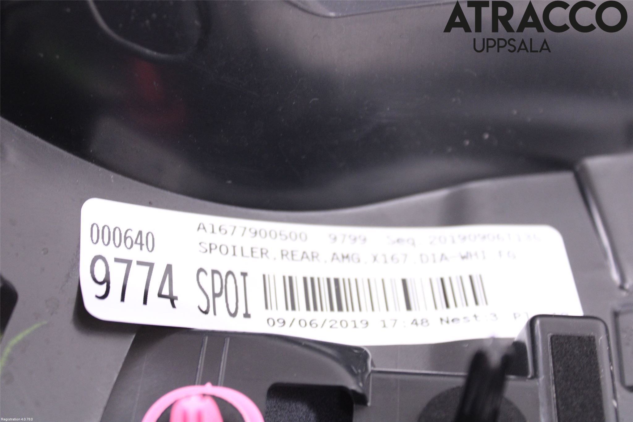 Mercedes-Benz MB GLS-KLASS (X167) 20- Spoiler Baklucka