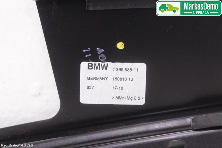 BMW 7 G11/G12 15-22 Dörr Dekorlist Bak Hö