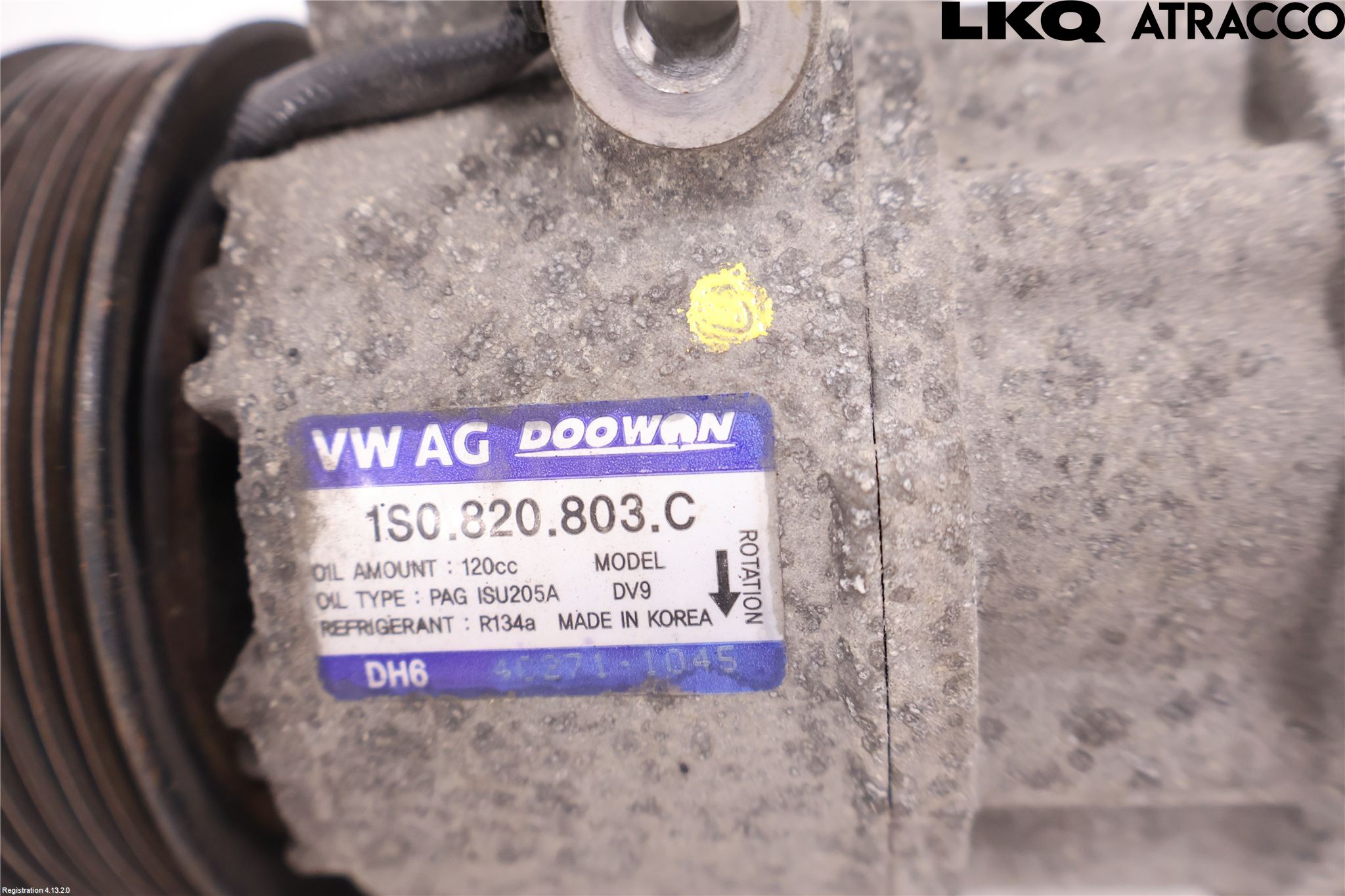 Volkswagen VW UP! / E-UP! Ac Kompressor