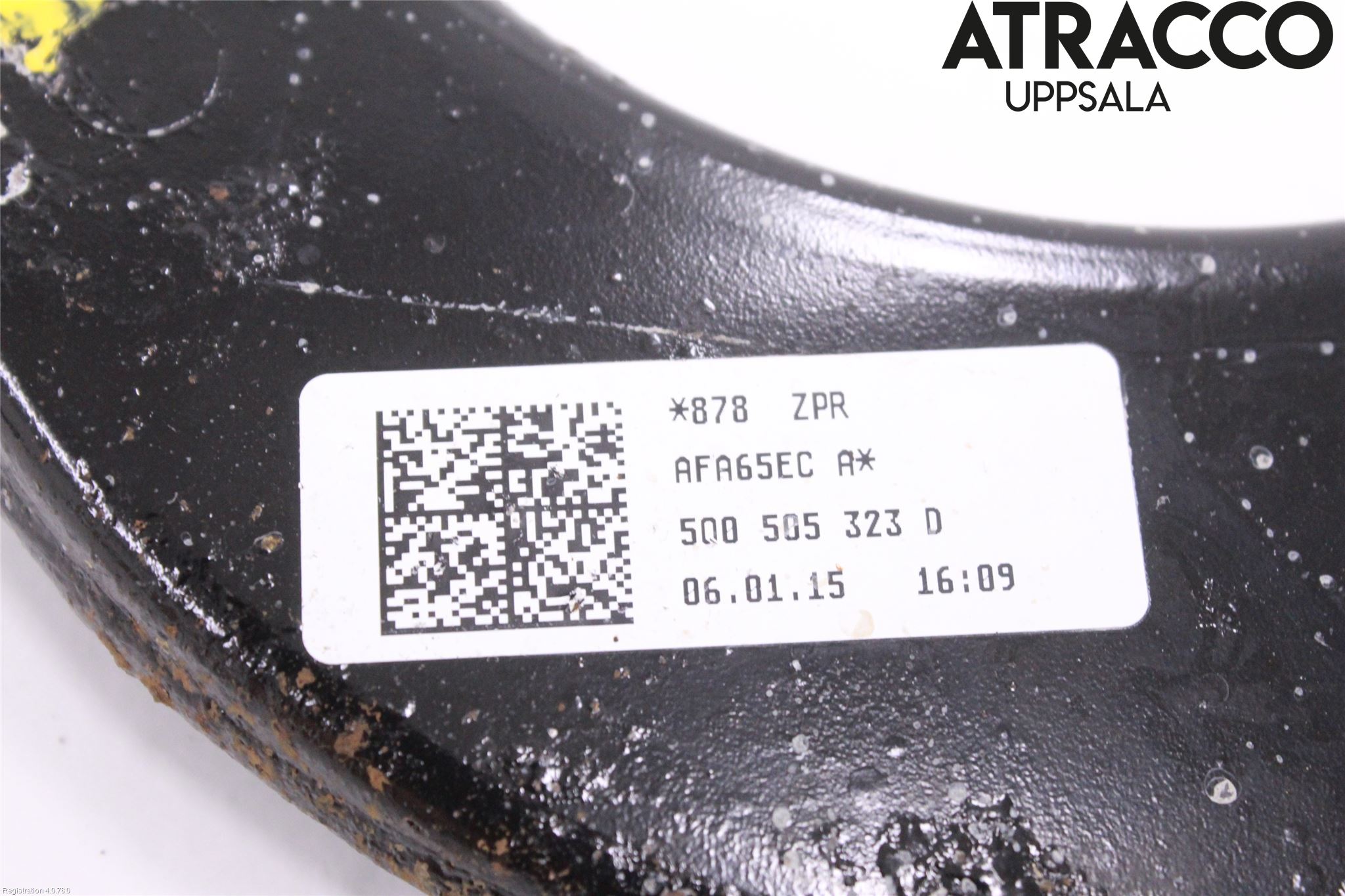 Volkswagen VW PASSAT 15-19 Bärarm Bak Övre Höger