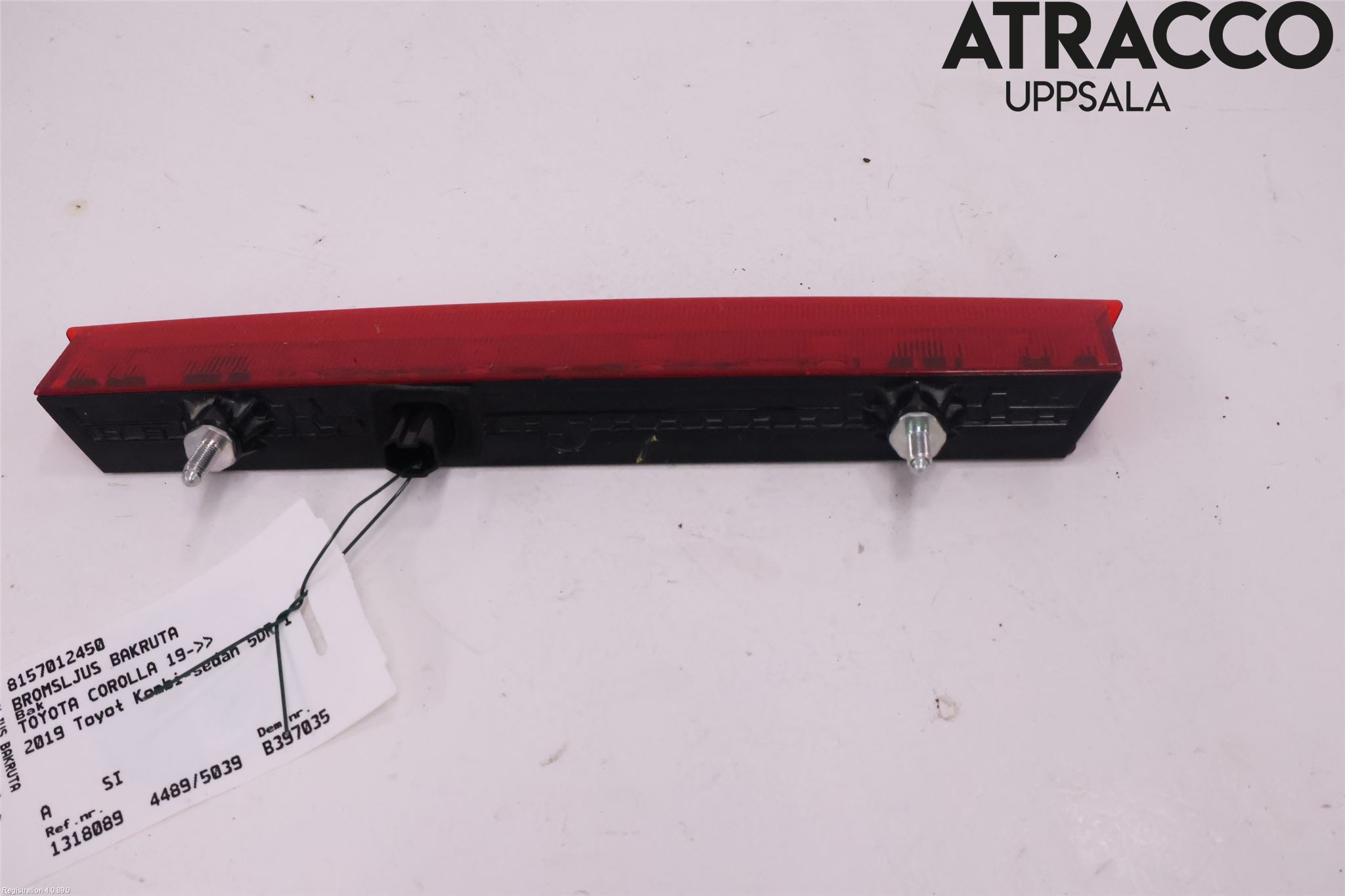 Toyota COROLLA 19- Bromsljus Bakruta