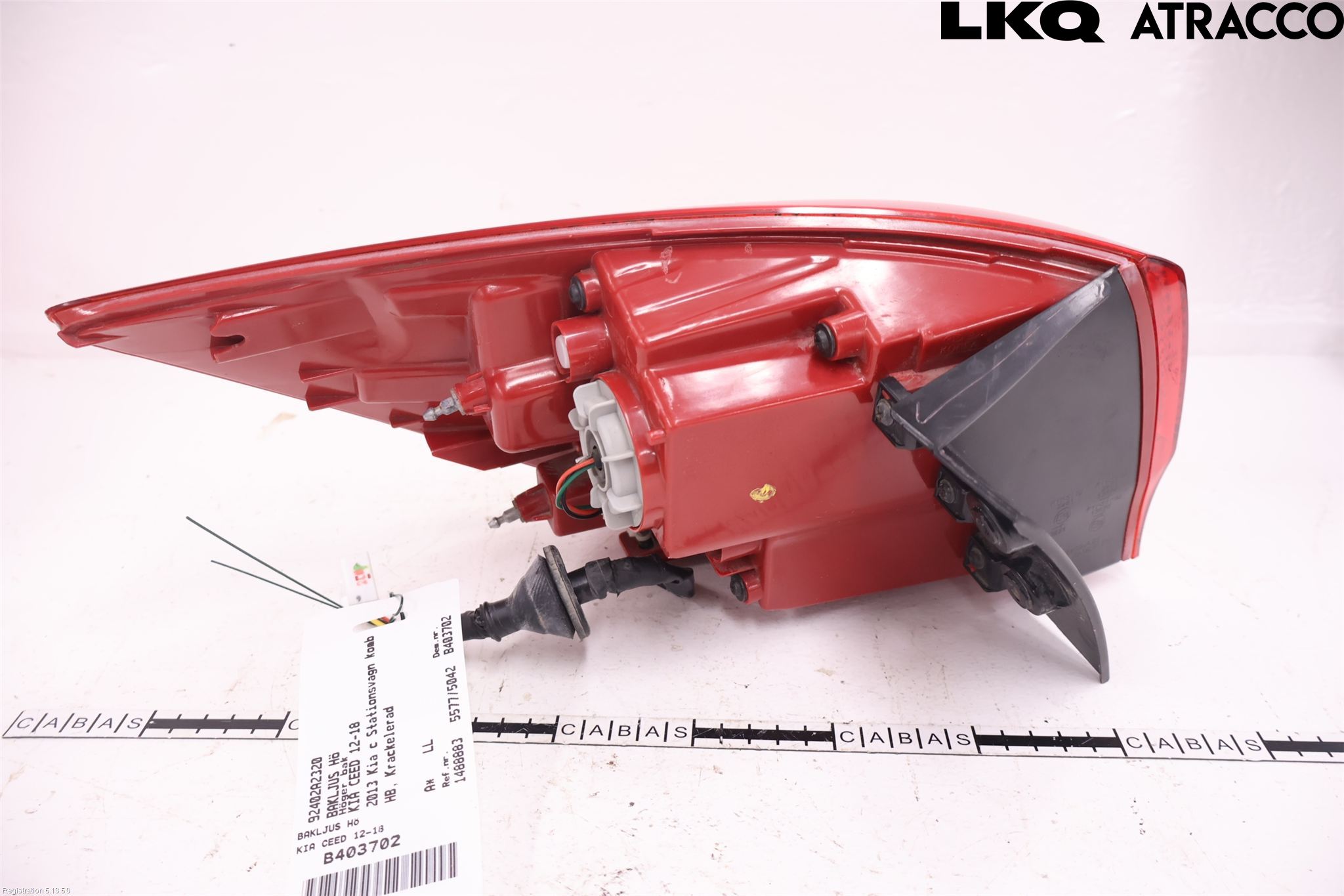 Kia CEED 12-18 Bakljus Höger