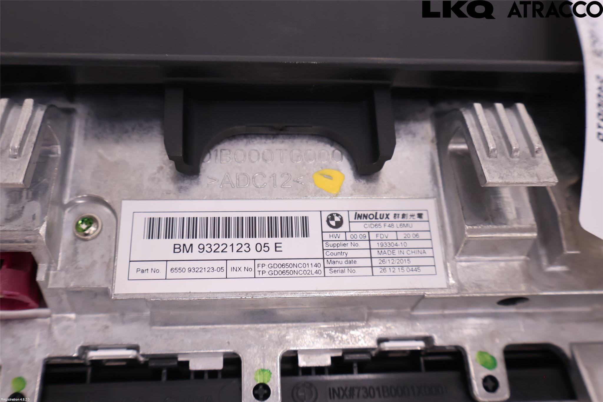 BMW X1 F48 15-22 Bildskärm