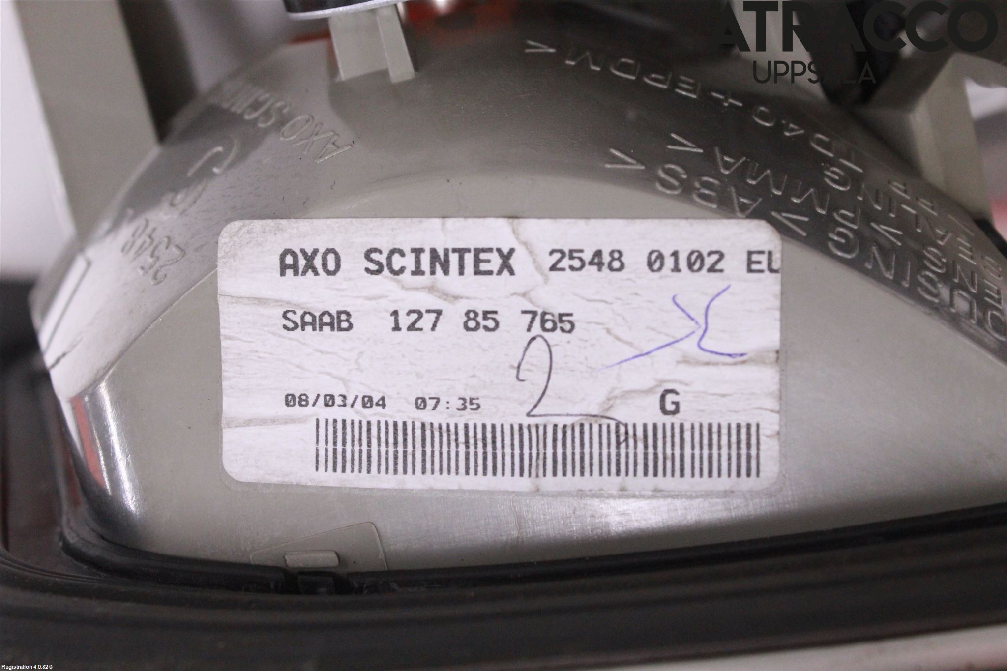 Saab 9-3 VER 2 Bakljus Lucka Vä