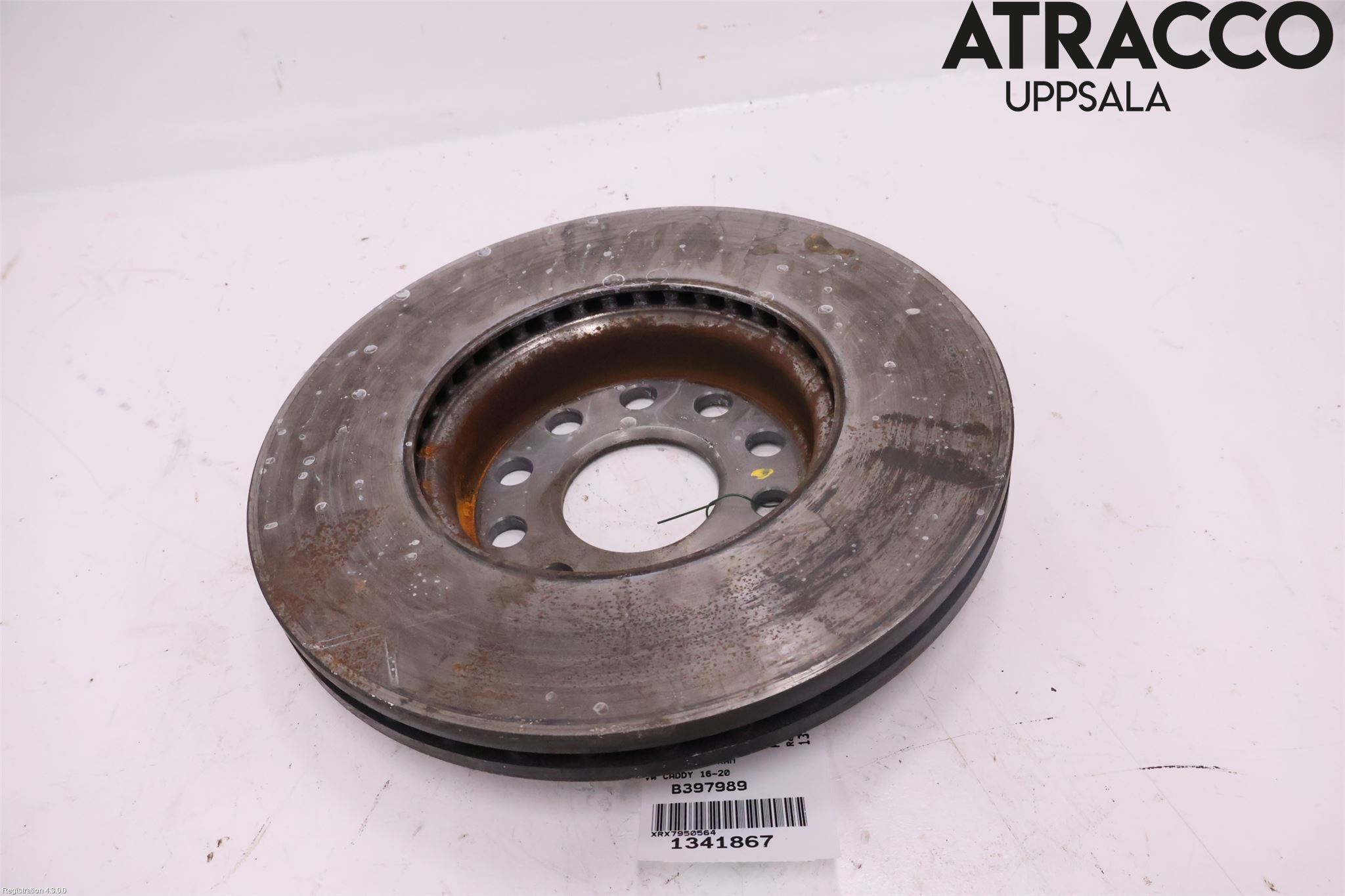 Volkswagen VW CADDY 16-20 Bromsskiva Fram