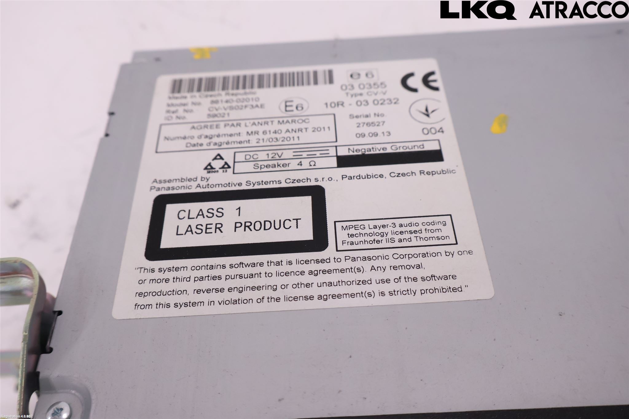 Toyota AURIS 13-19 Cd Radio - Multimediapanel