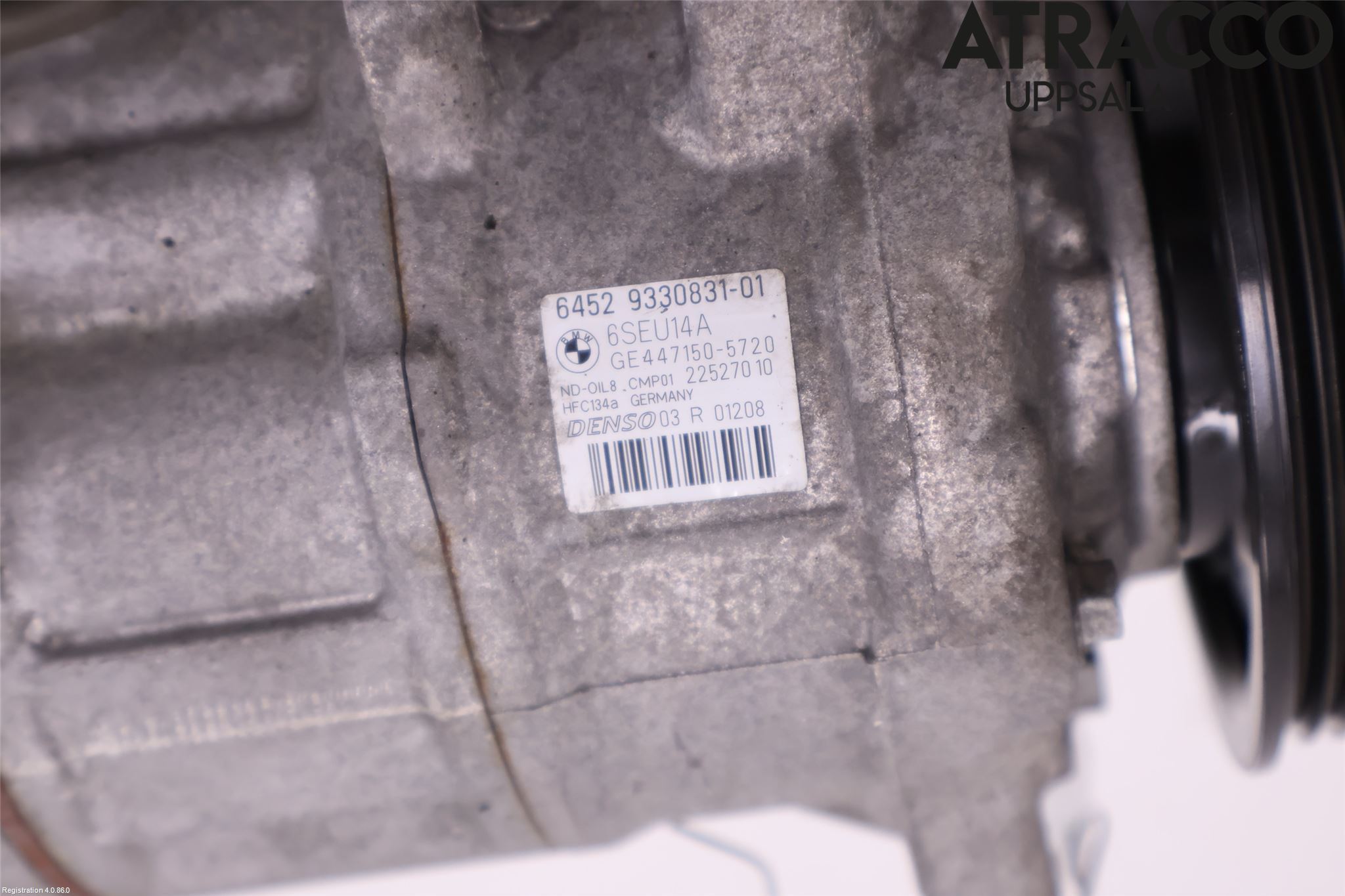 BMW 3 F30/F31/F80 12-19 Ac Kompressor