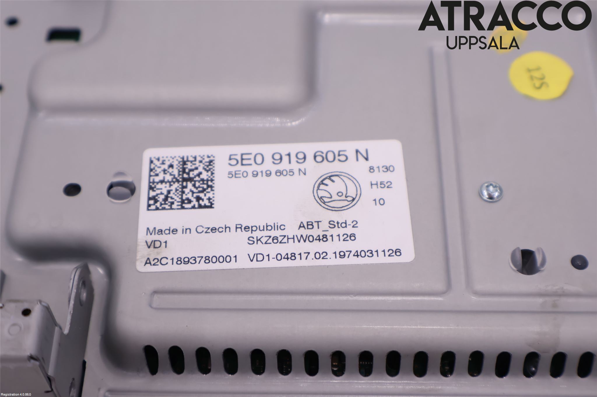 Skoda OCTAVIA (5E) 13-20 Multifunktionsdisplay