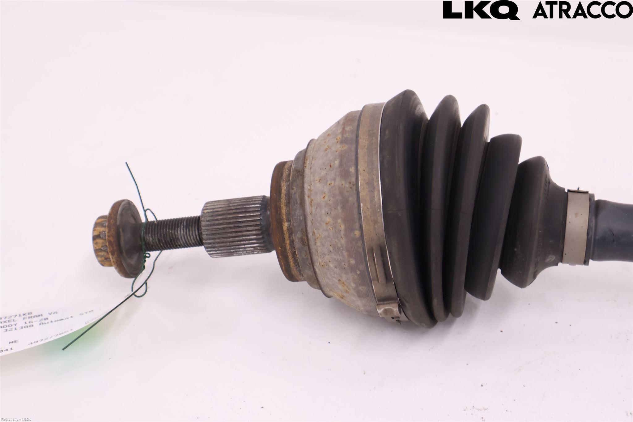 Volkswagen VW CADDY 16-20 Drivaxel Fram Vänster