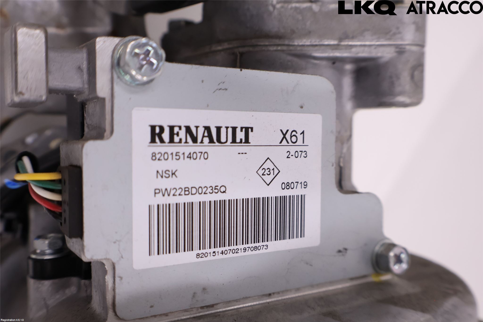Renault KANGOO II 15-21 Rattaxelagg Med Inb Servo