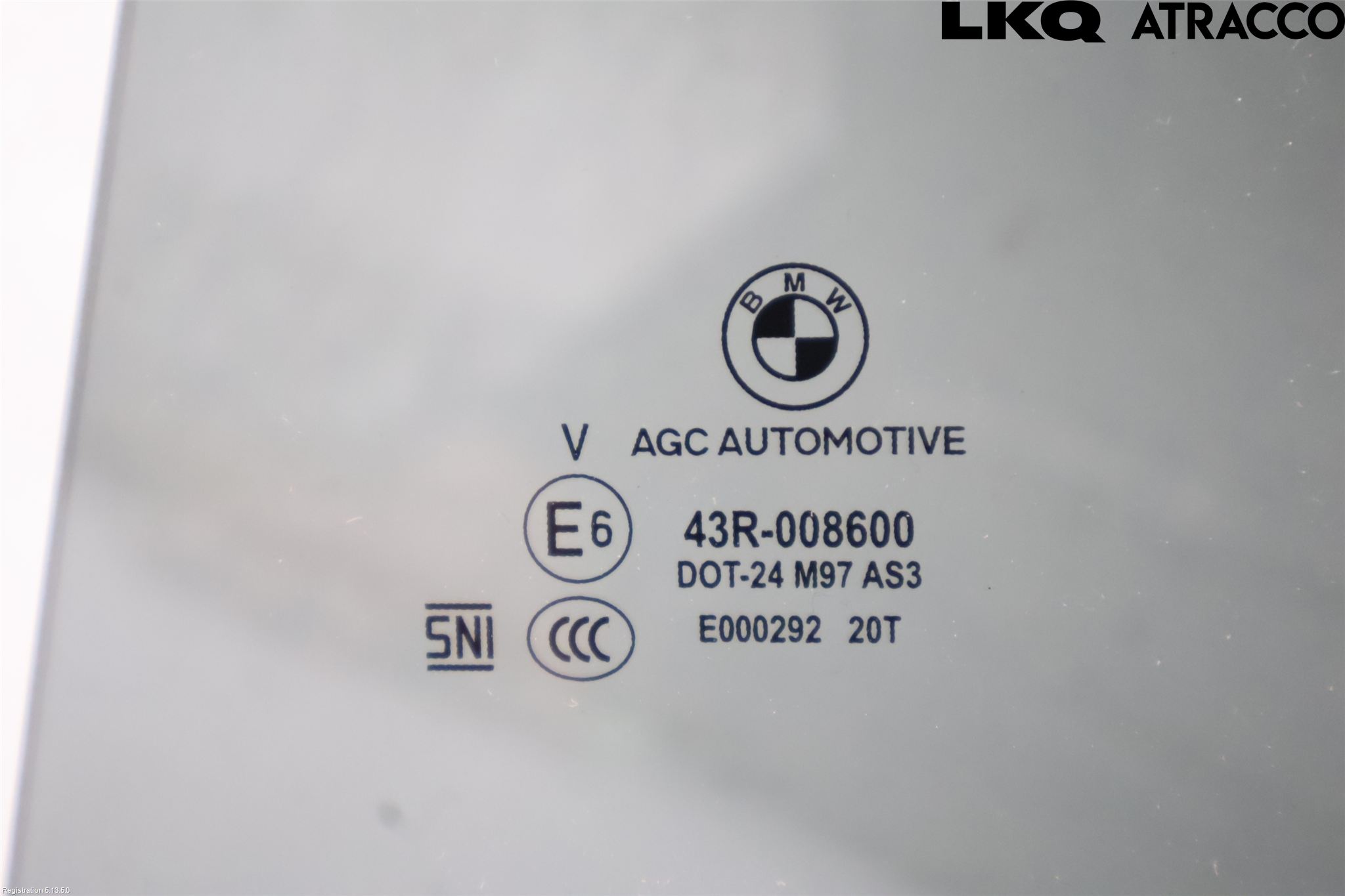 BMW X1/iX1 U11 23- Dörruta Bak Vänster