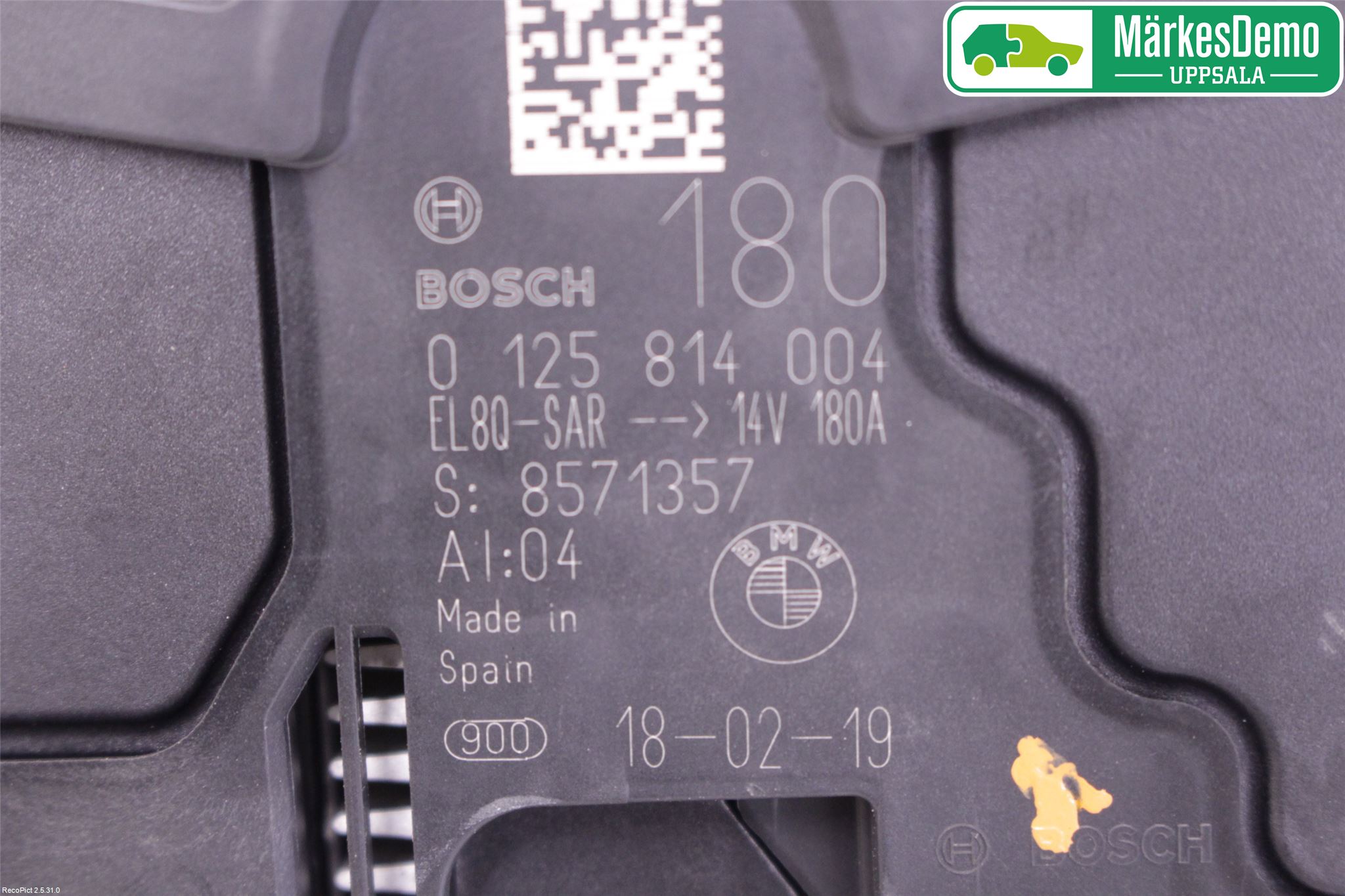 BMW 5 G30/G31/F90 17-23 Generator