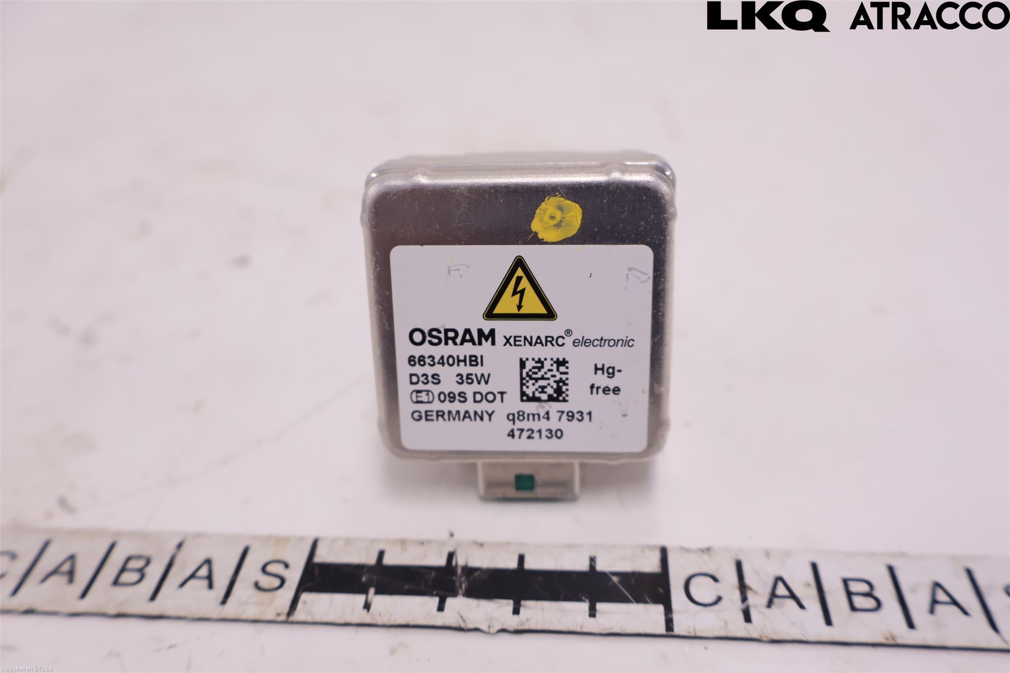 Audi Q3 8U 12-18 Strålkastarglödlampa Xenon