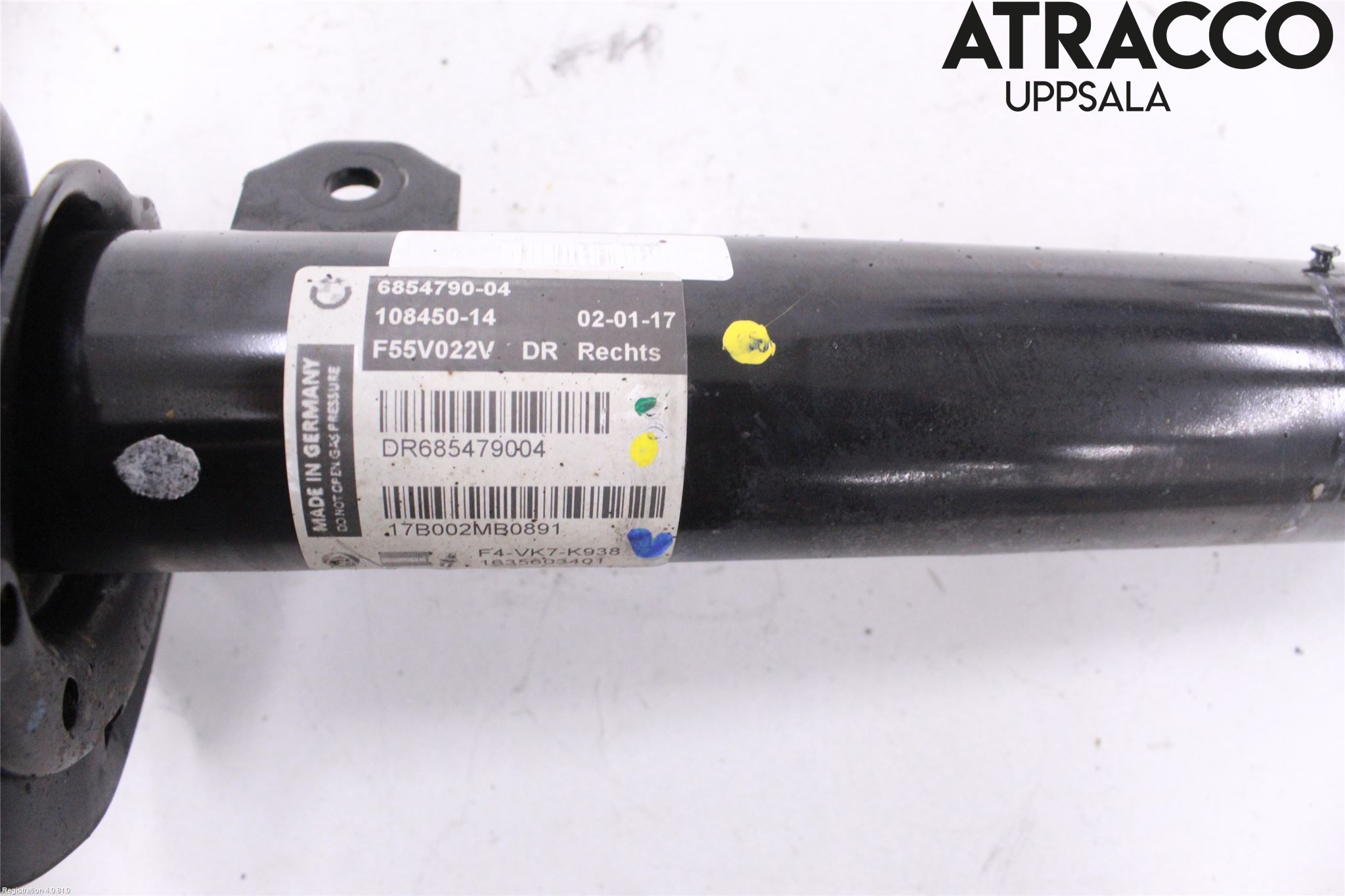 Mini ONE/COOPER 5DR F55 14-24 Fjäderben Fram Höger