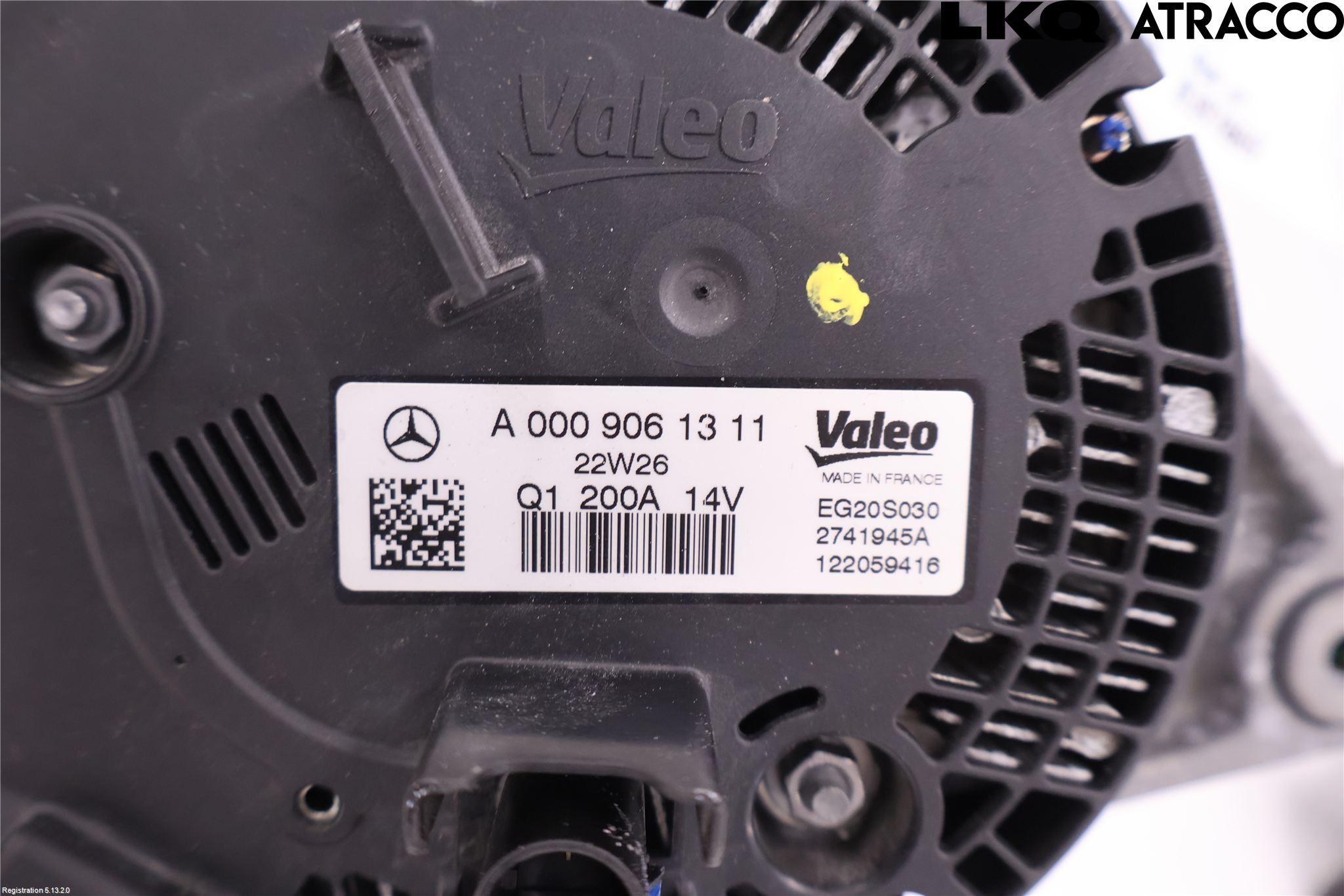 Mercedes-Benz MB CLA-KLASS (C118/X118) 19- Generator