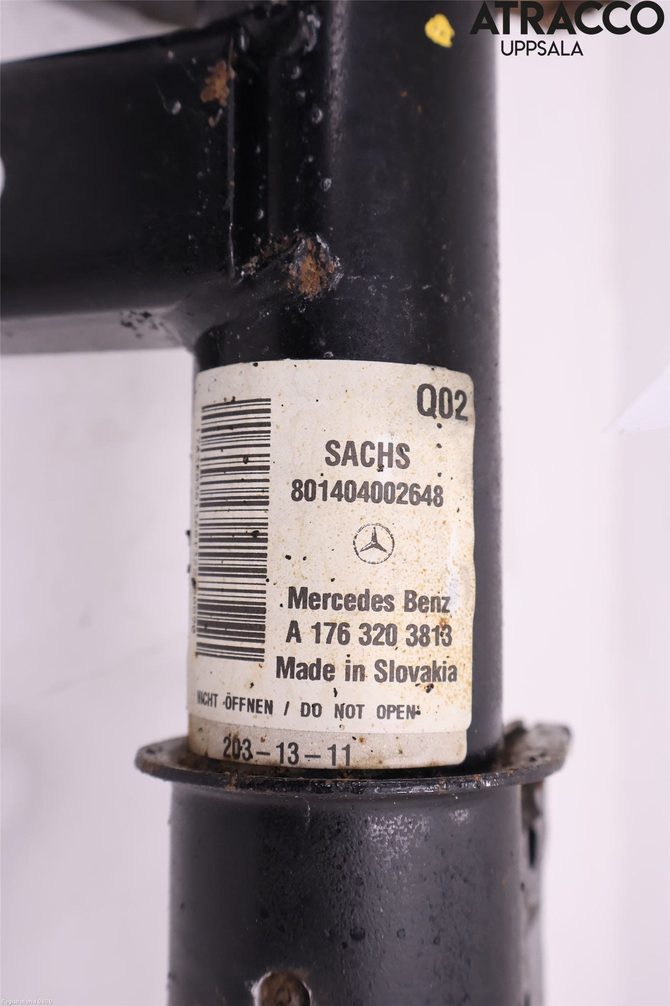 Mercedes-Benz MB A-KLASS (W176) 13-18 Fjäderben Fram Vänster