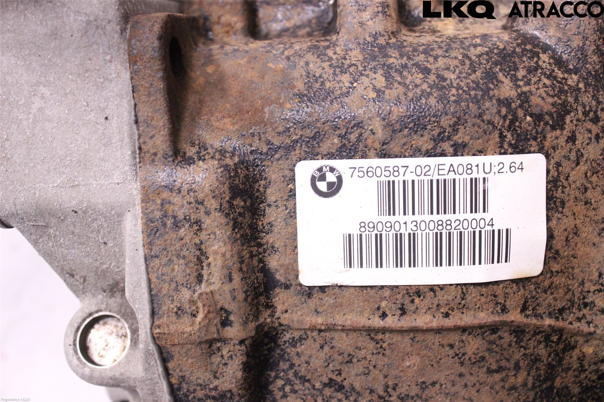 BMW 5 E60/61 Sed/Tou 02-10 Bakväxel-Diff