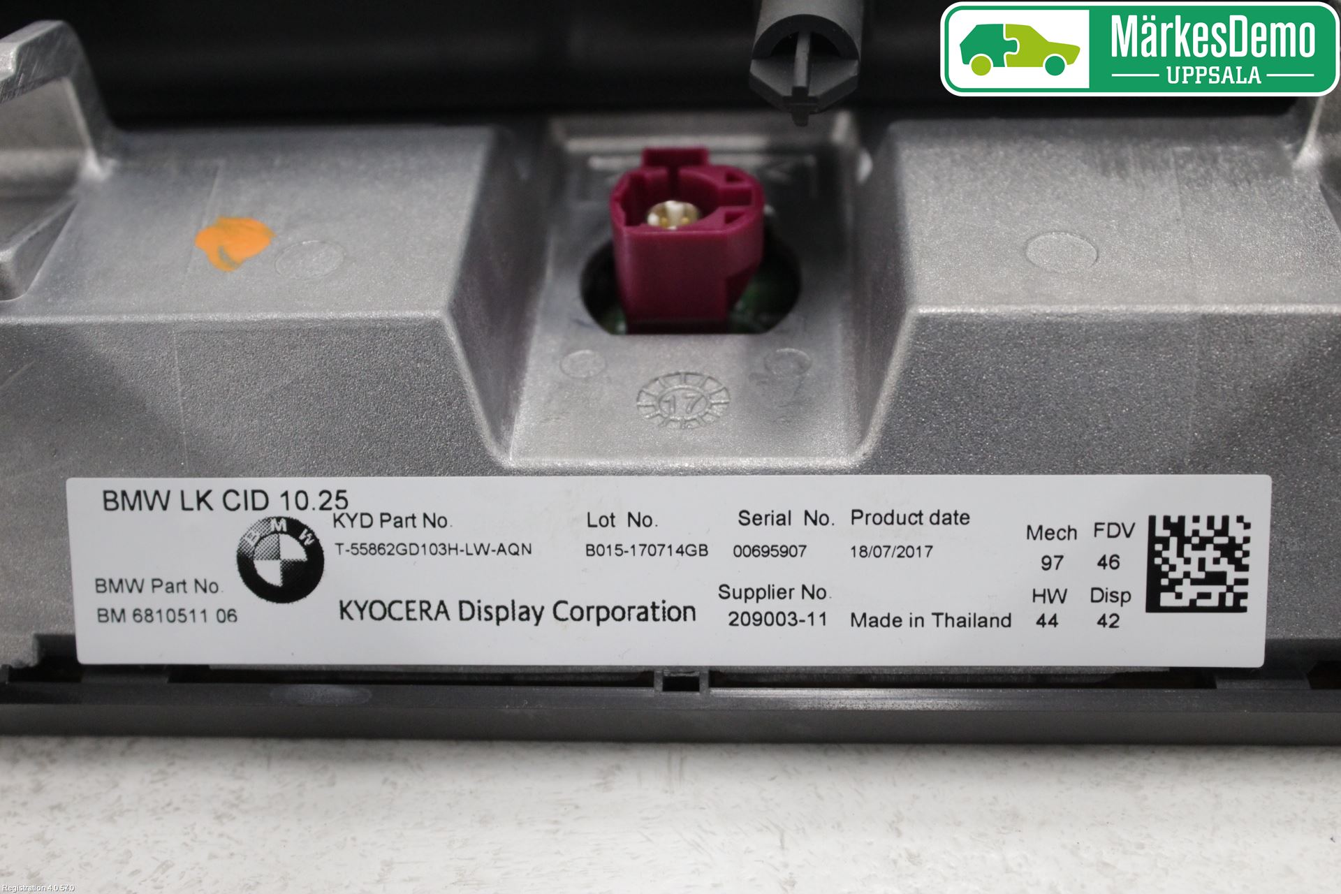 BMW 5 G30/G31/F90 17-23 Bildskärm