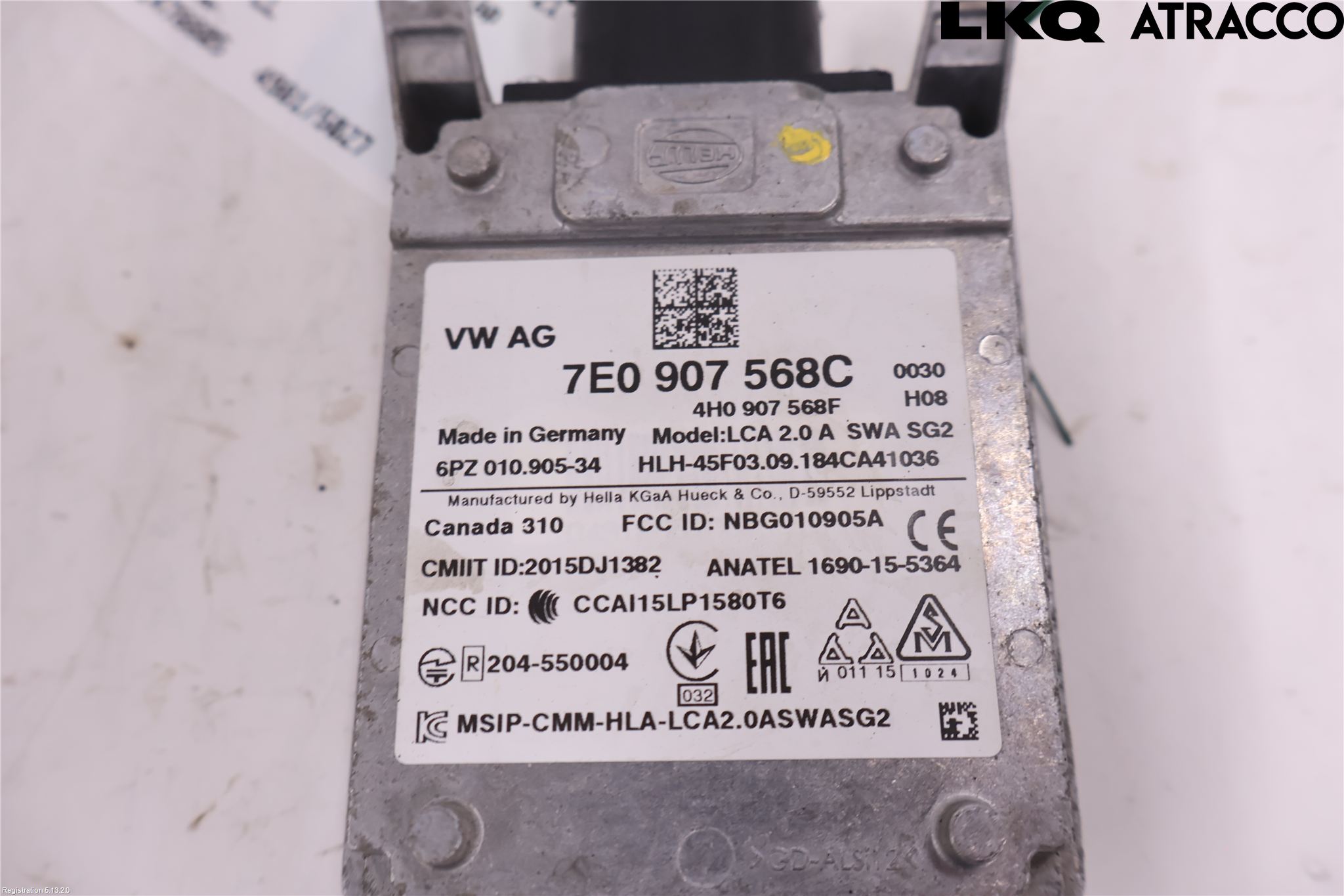 Volkswagen VW MULTIVAN T4-T6 91-21 Sensor Aktivt Kollisionsskydd