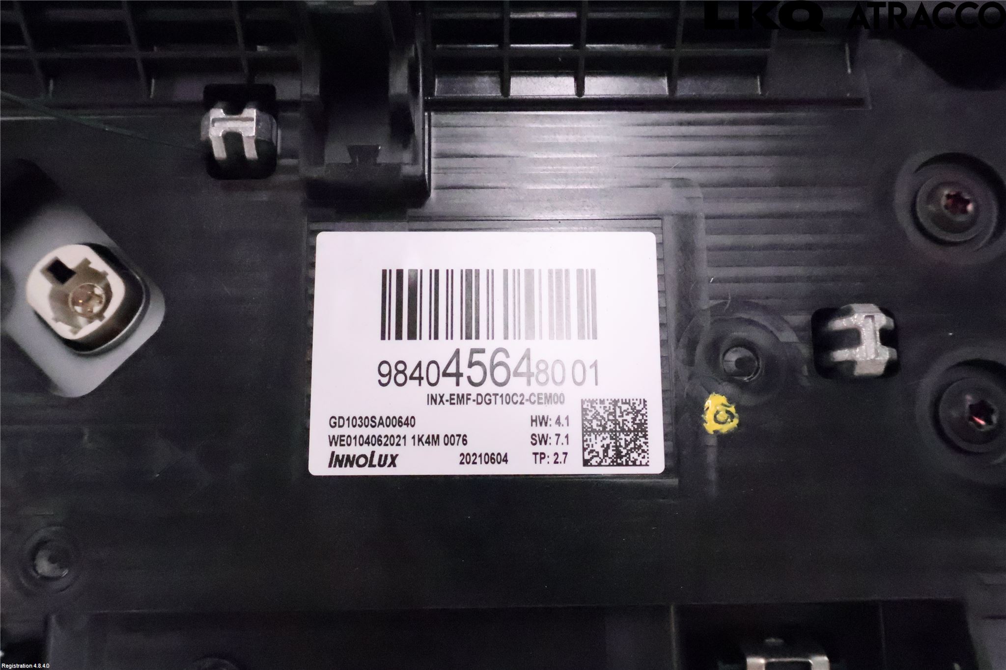 Citroen C4/E-C4 C4X/E-C4X III 21- Multifunktionsdisplay