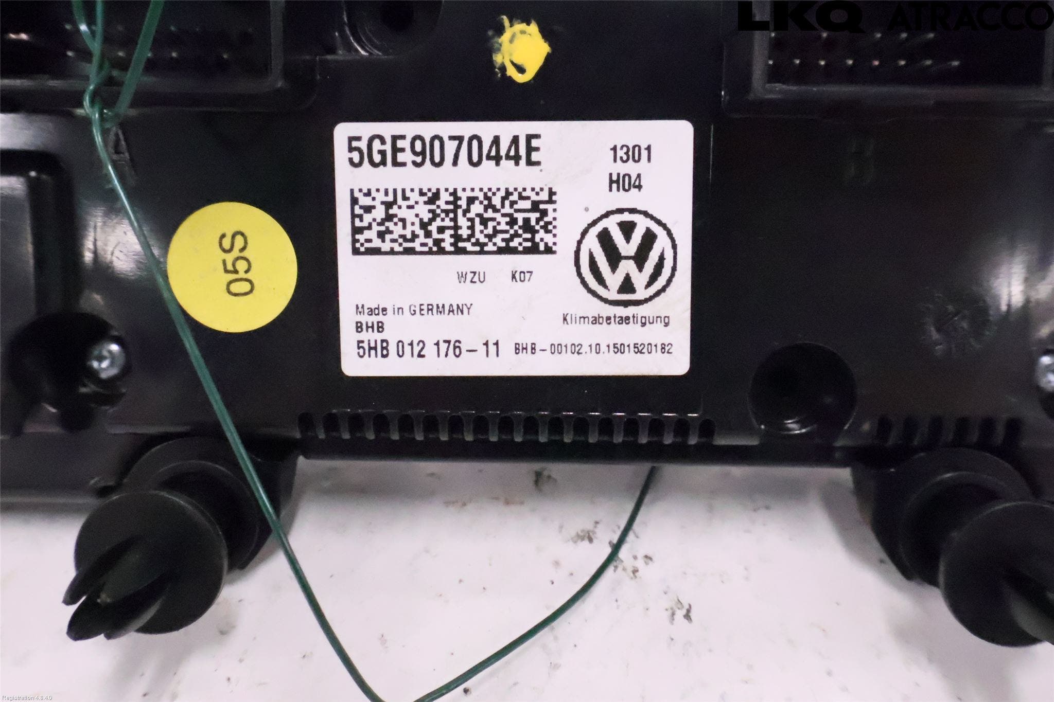 Volkswagen VW PASSAT 15-19 Ac Styrenhet Ac Manöveren