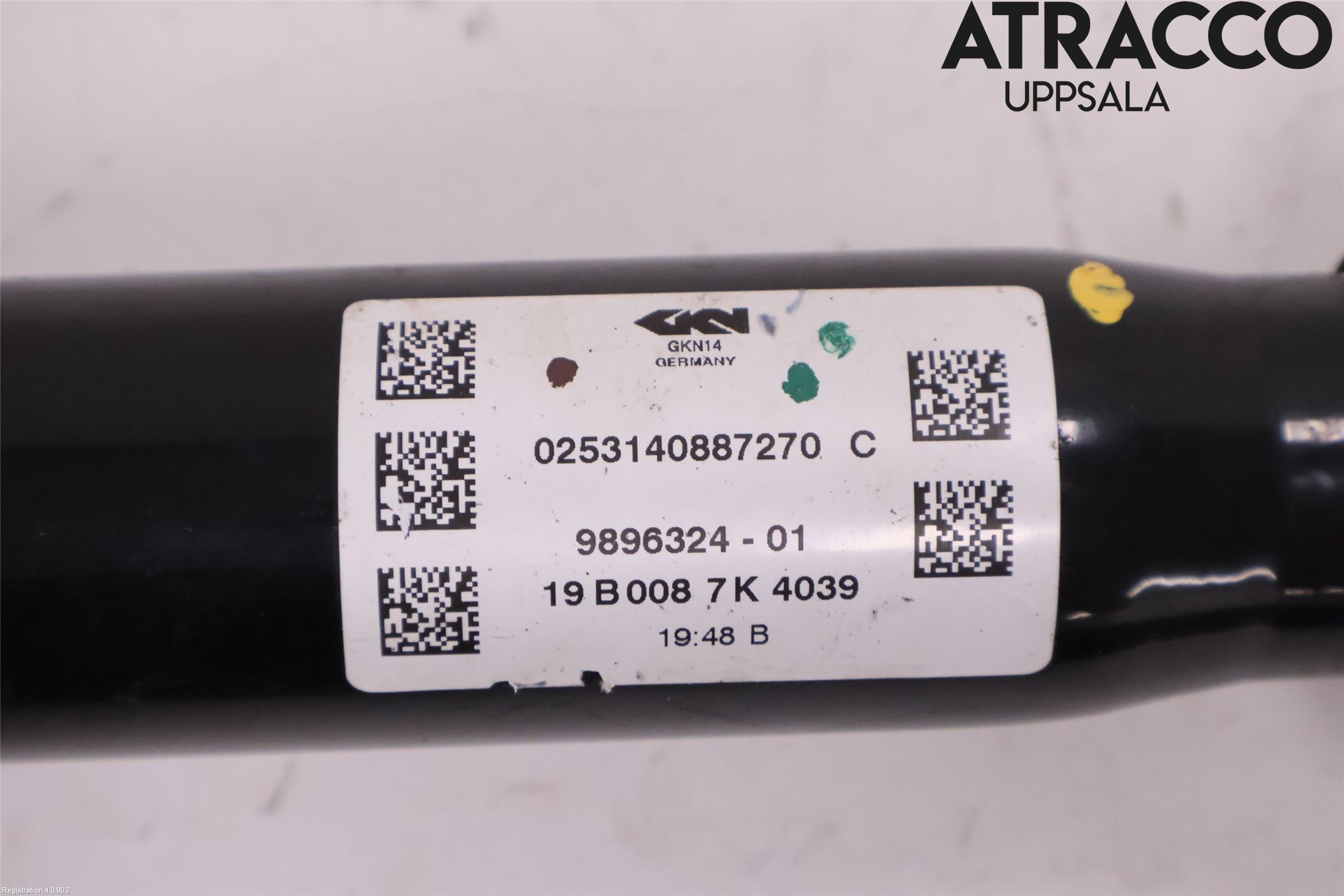 BMW Z4 G29 19- Drivaxel Bak Höger