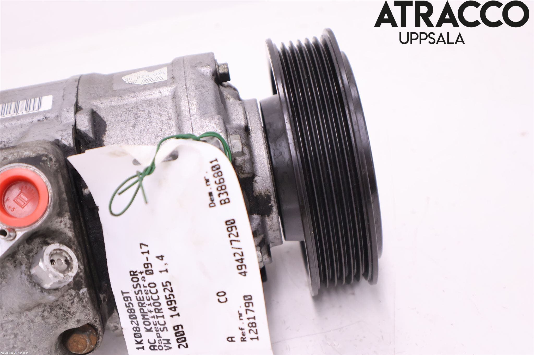 Volkswagen VW SCIROCCO 09-17 Ac Kompressor