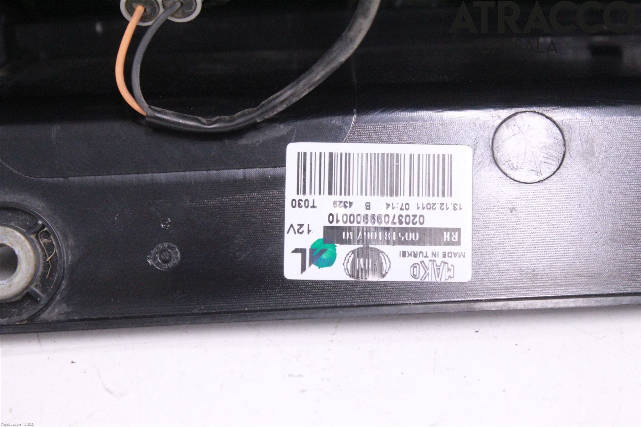 Fiat DOBLO CARGO Bakljus Höger