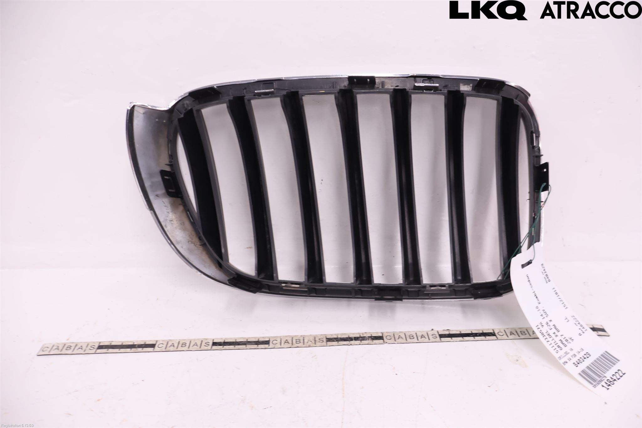 BMW X4 F26 14-18 Grilldel Vänster