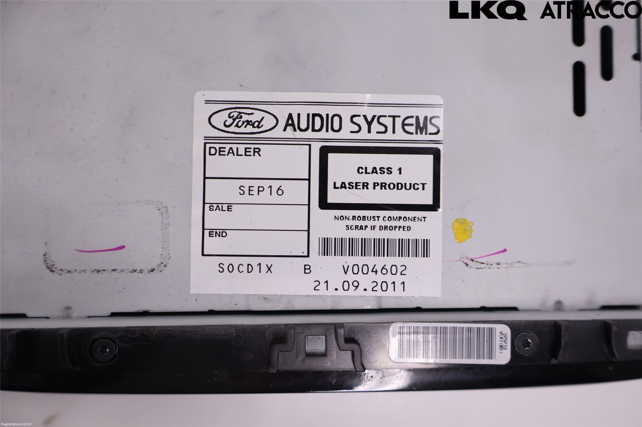 Ford S-MAX 06-15 Cd Radio - Multimediapanel