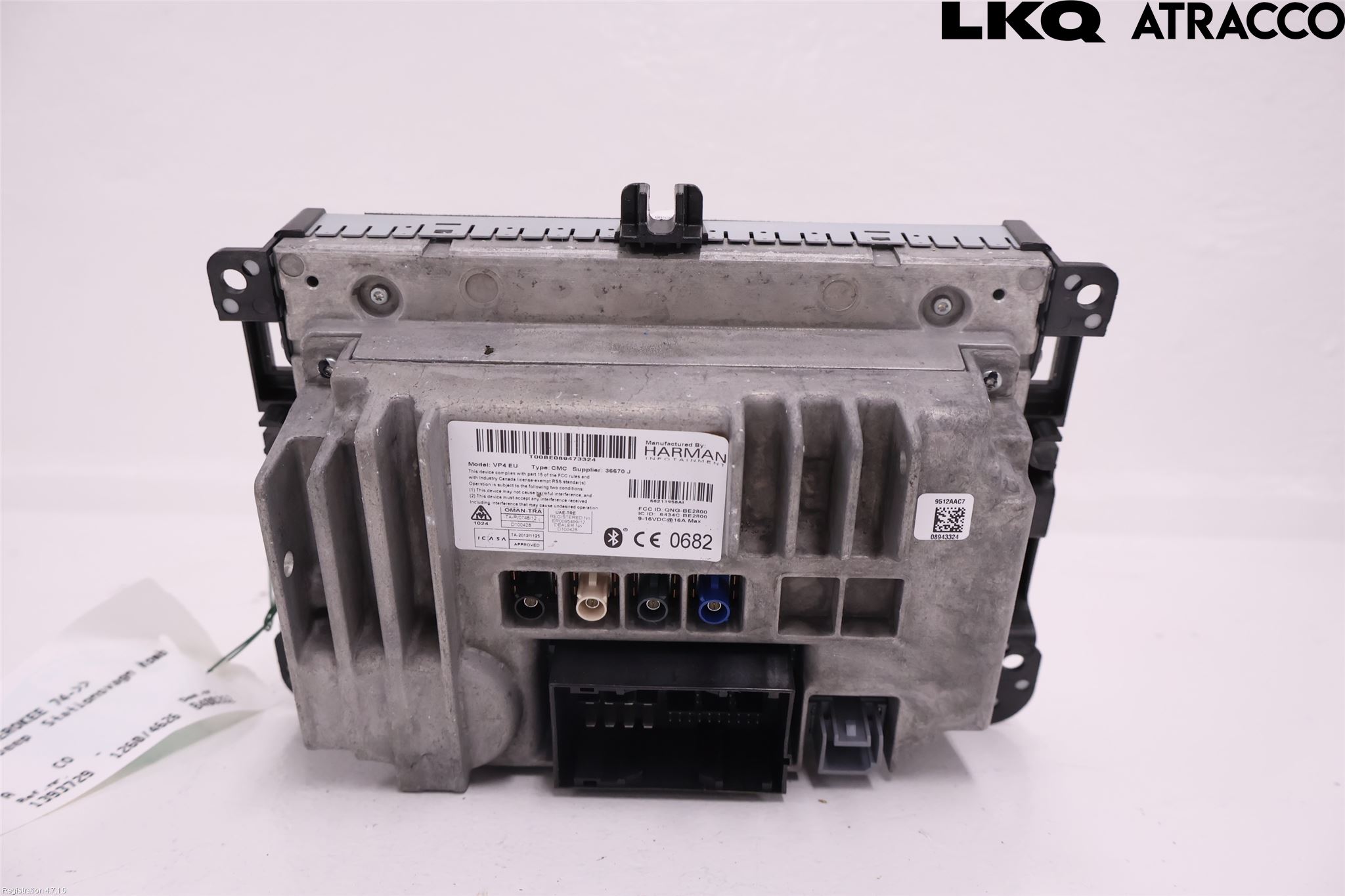 Jeep CHEROKEE Bildskärm