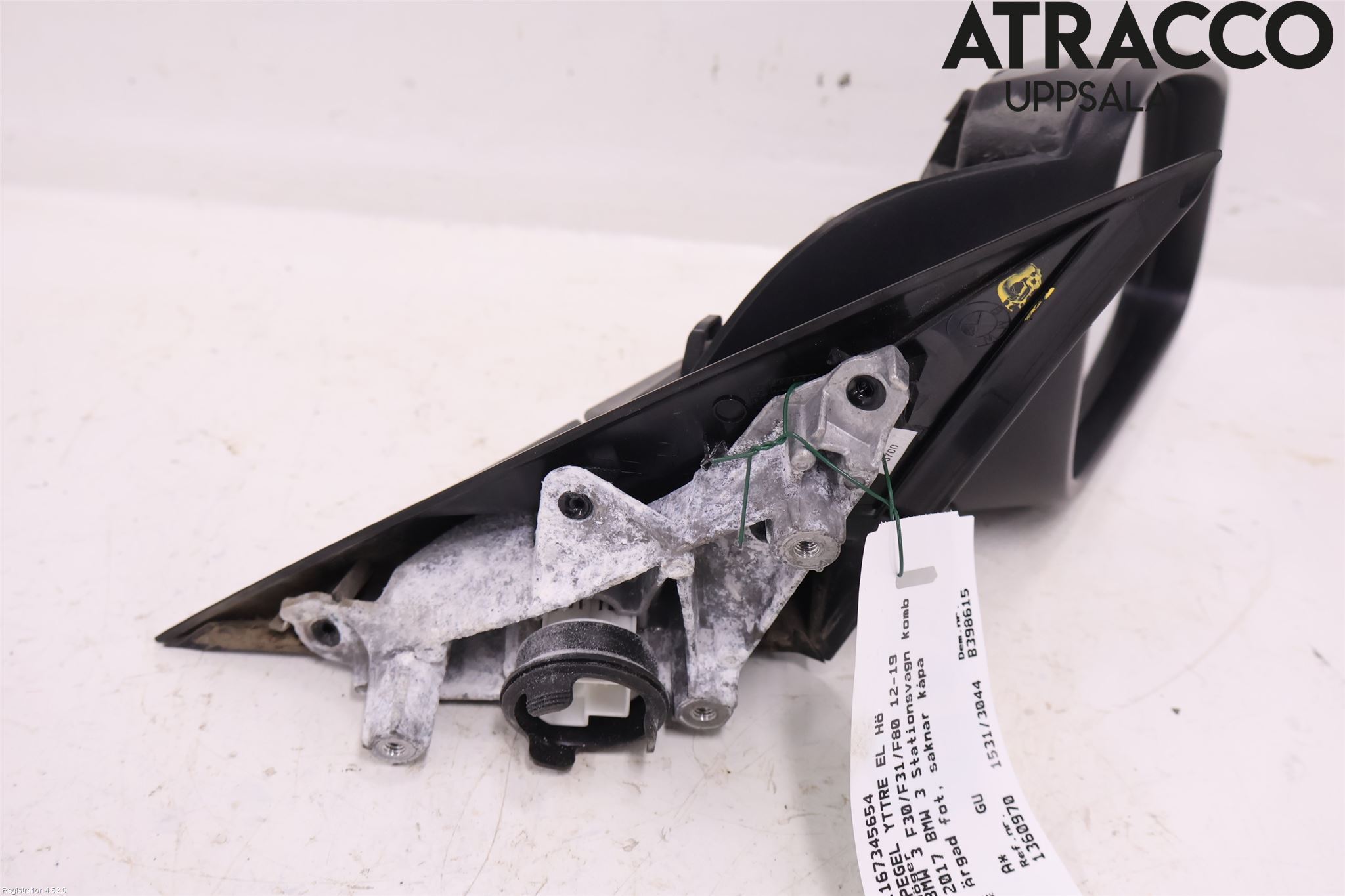 BMW 3 F30/F31/F80 12-19 Spegel Yttre El Hö