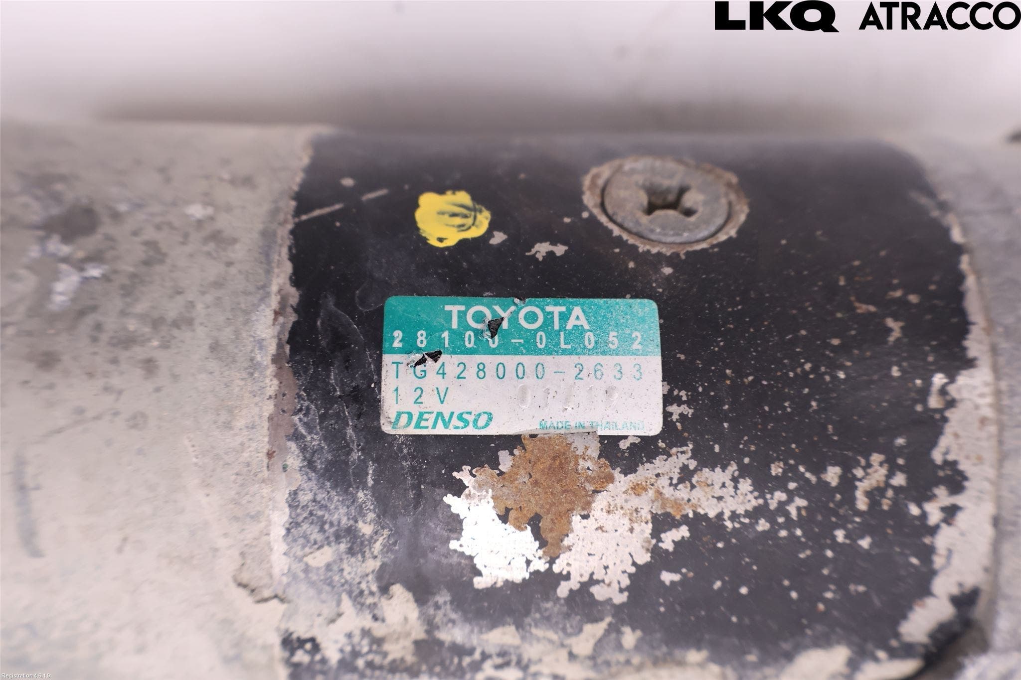 Toyota HILUX 16- Startmotor Diesel