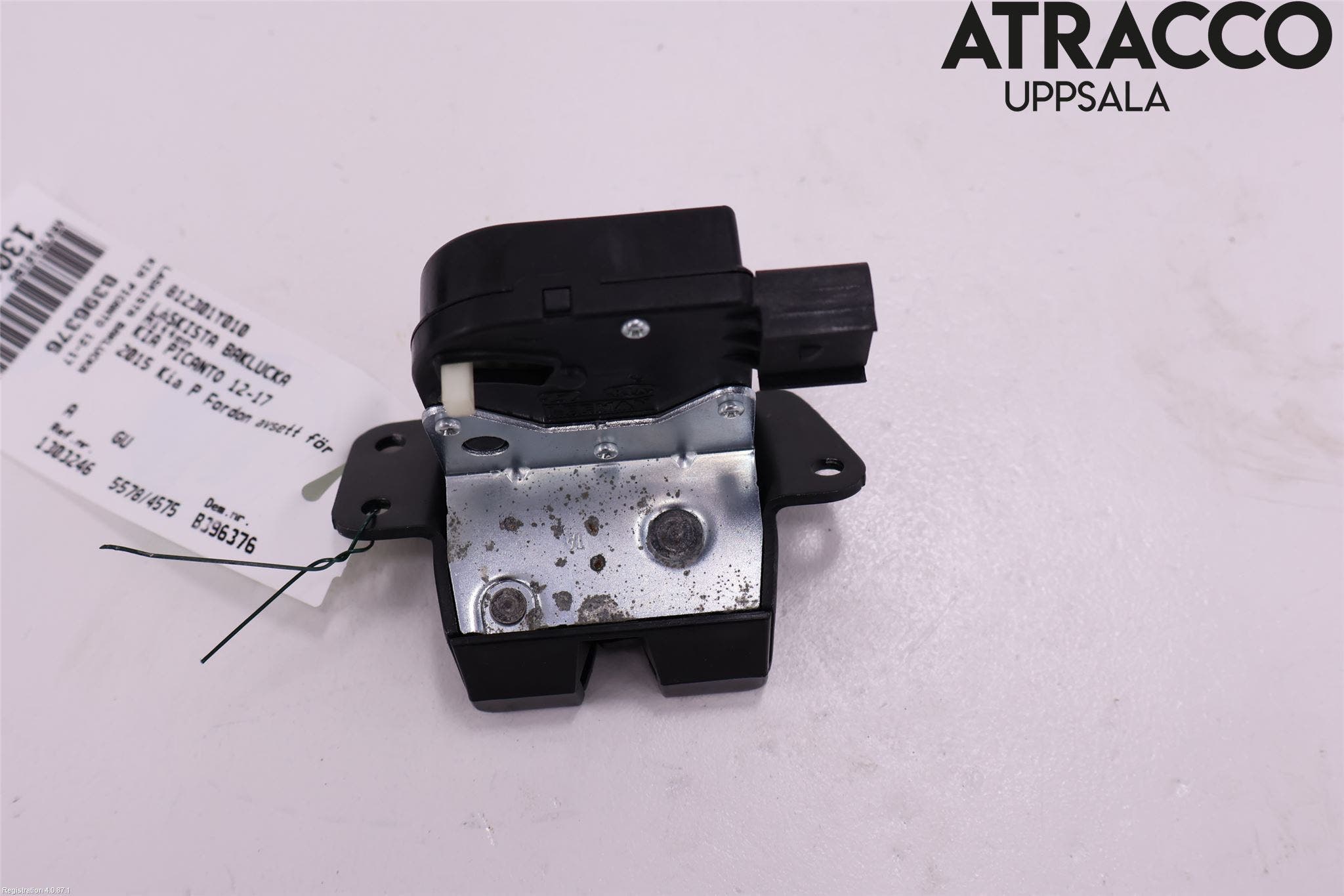 Kia PICANTO 12-17 Låskista Baklucka