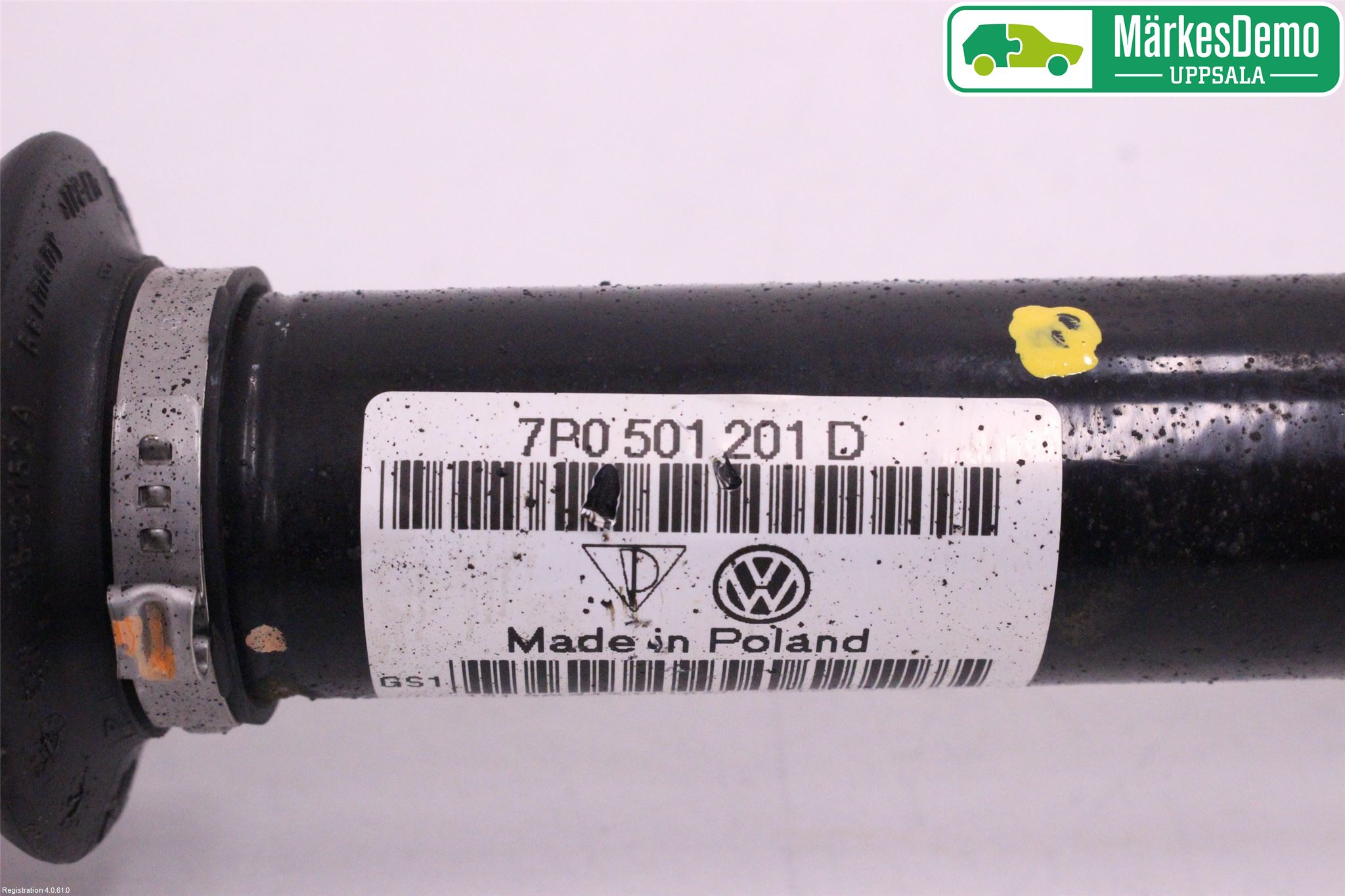 Volkswagen VW TOUAREG 7P 11-18 Drivaxel Bak Vänster