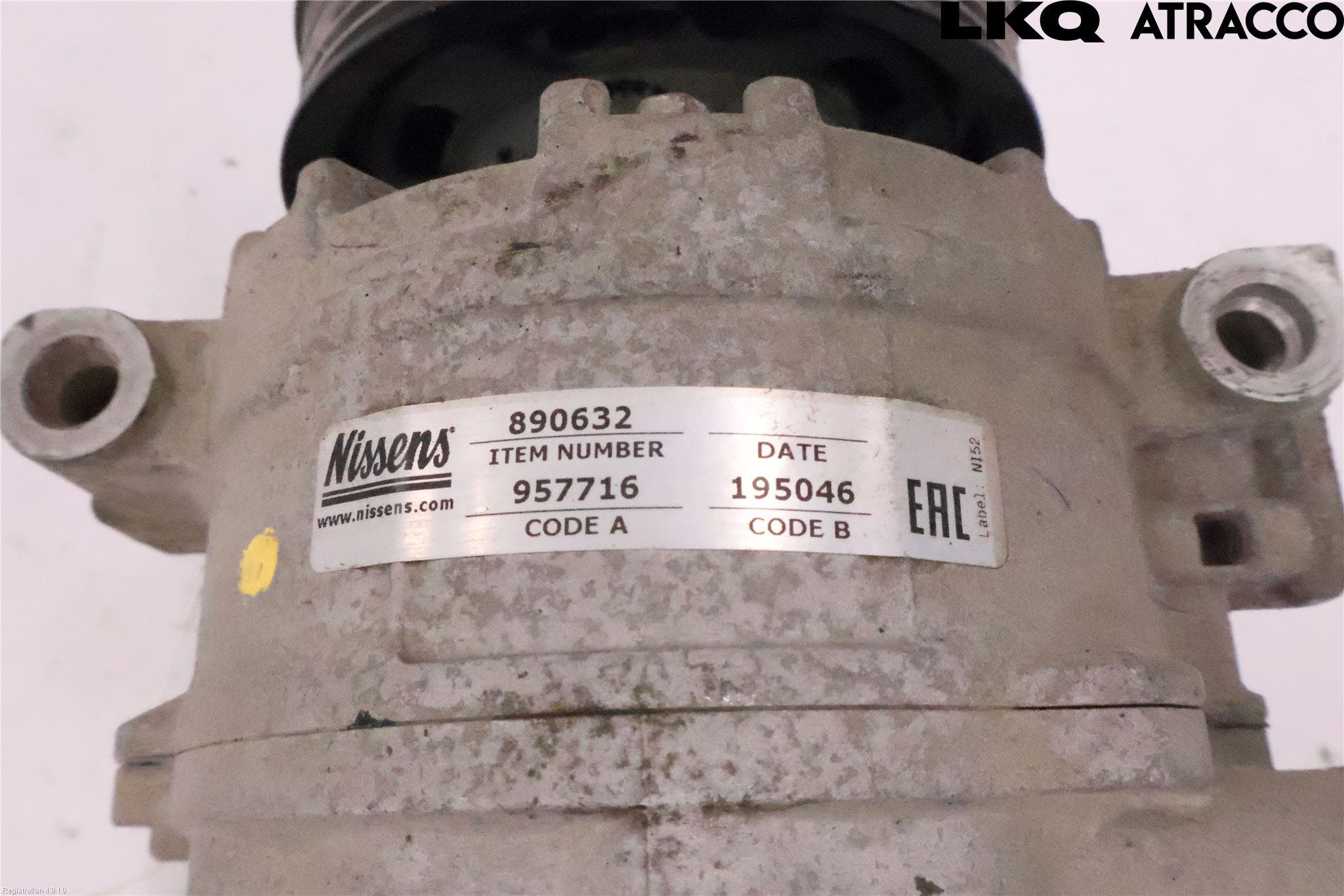 Volkswagen VW CADDY 16-20 Ac Kompressor