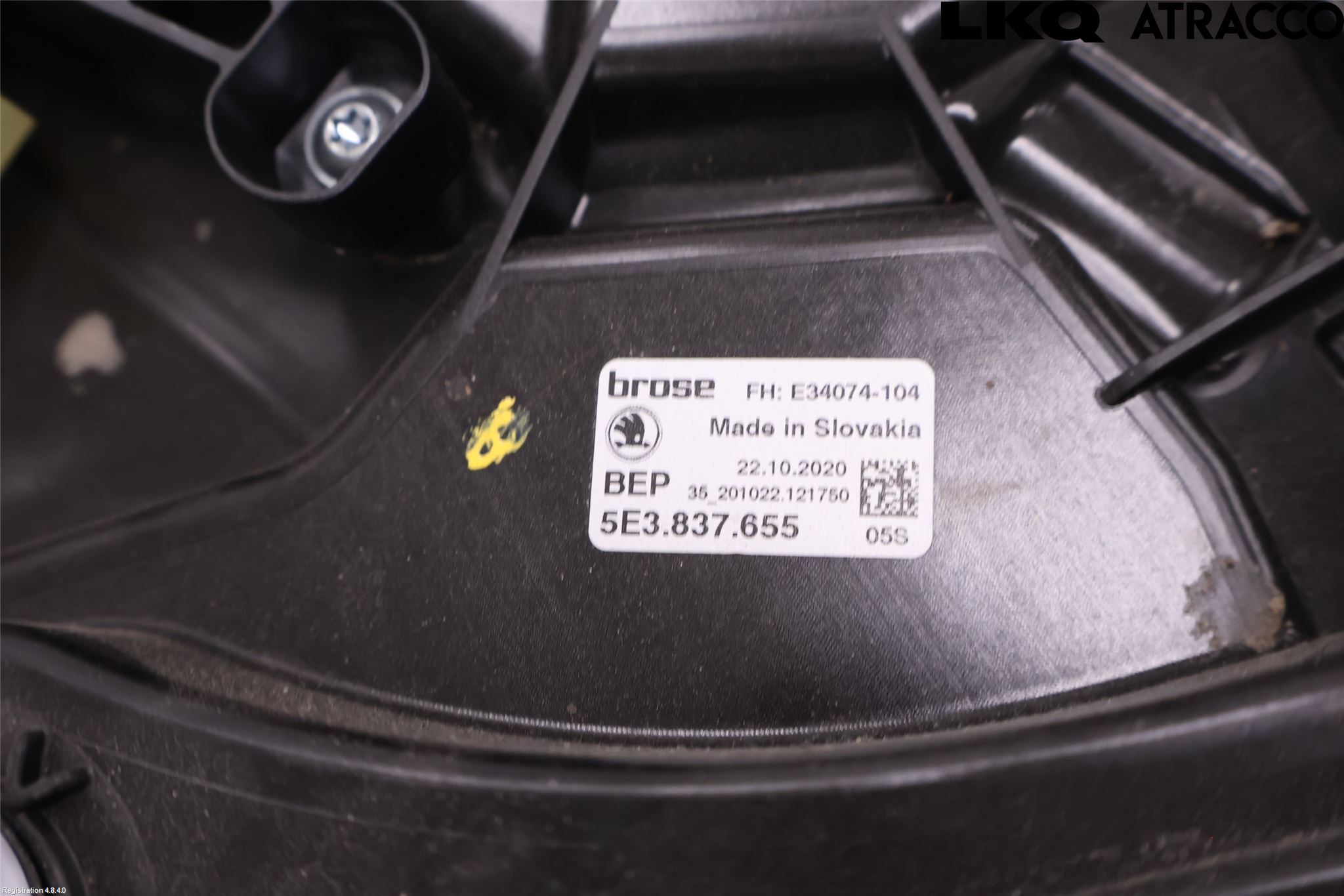 Skoda OCTAVIA (NX) 20- Fönsterhiss El Kompl