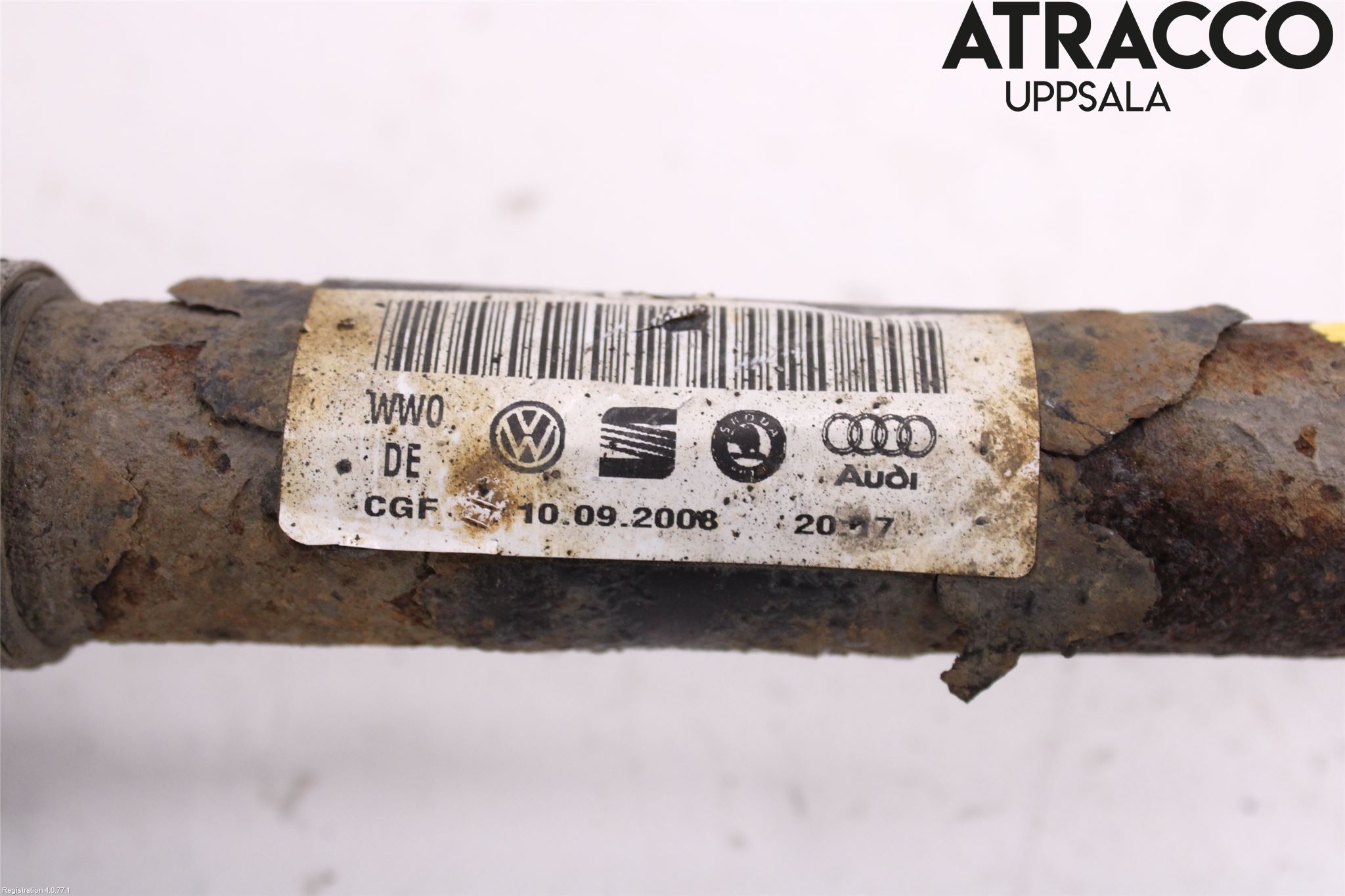 Volkswagen VW TIGUAN 07-16 Drivaxel Bak Vänster
