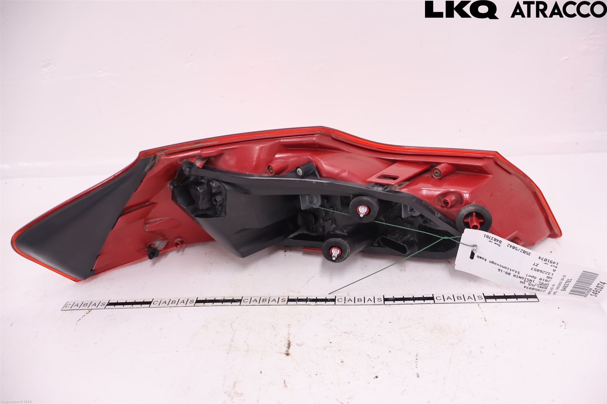 Opel INSIGNIA 09-16 Bakljus Höger