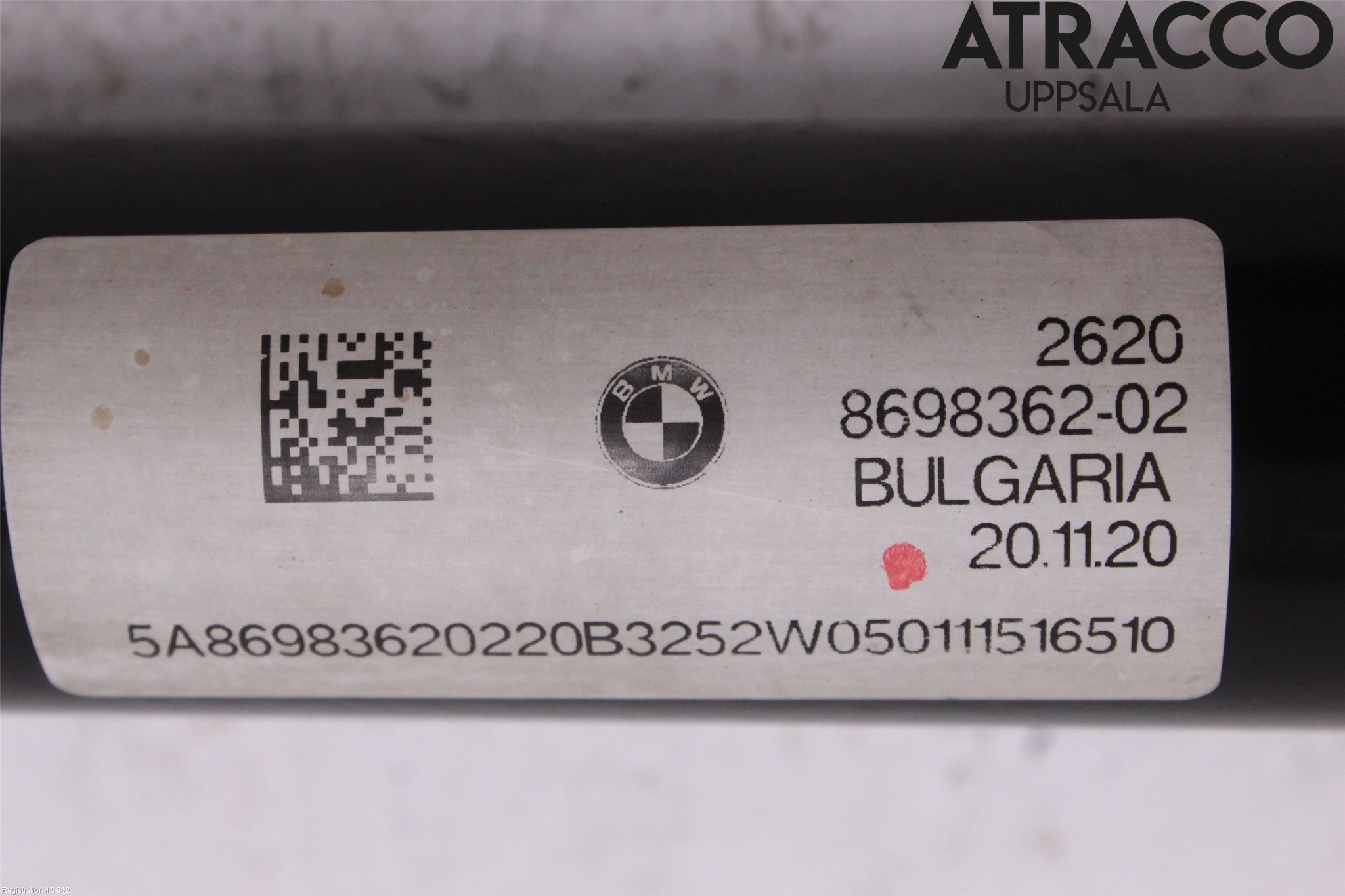 BMW X3 G01 18- Mellanaxel Främre 4Wd