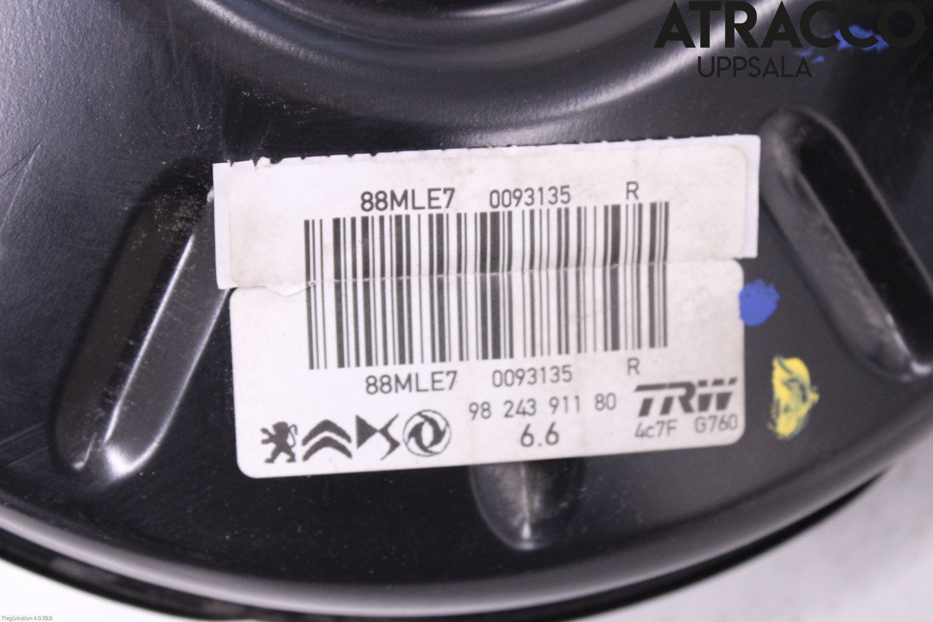 Opel CORSA F, CORSA-E 20- Bromsservo