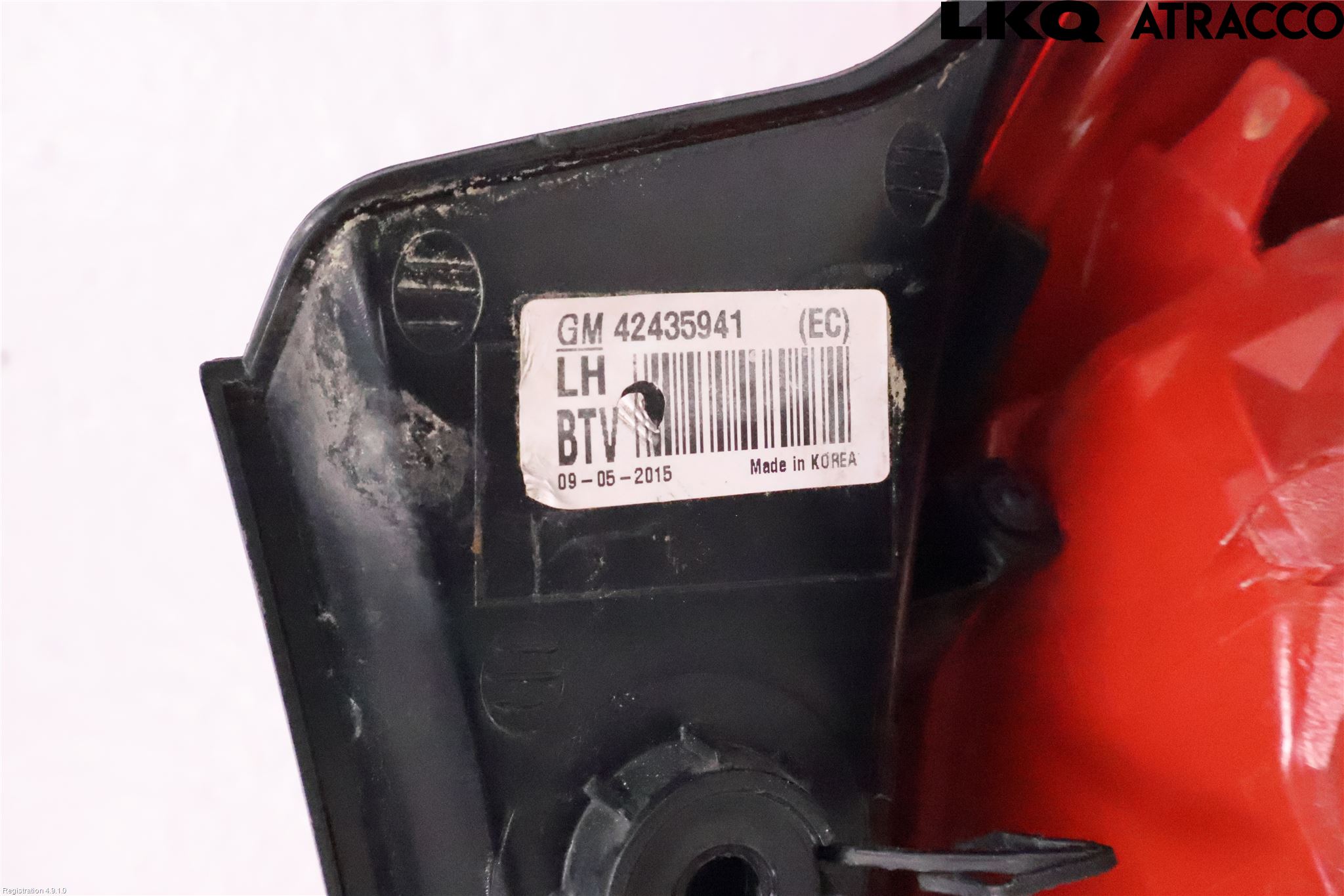 Opel MOKKA 13-20 Bakljus Vänster