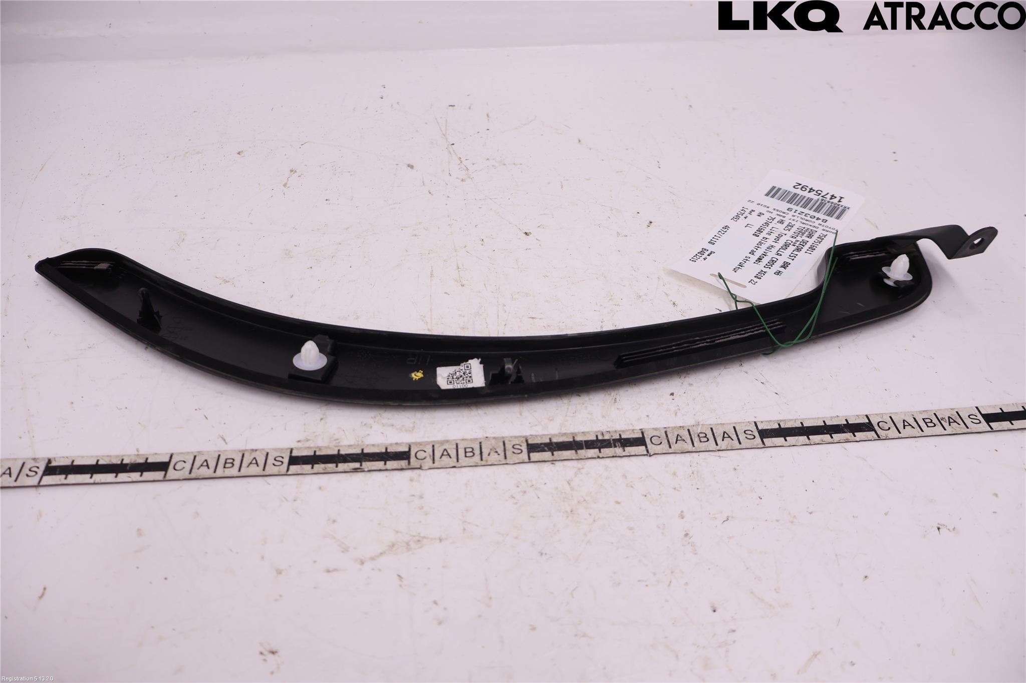 Toyota COROLLA CROSS XG10 22- Dörr Dekorlist Bak Hö