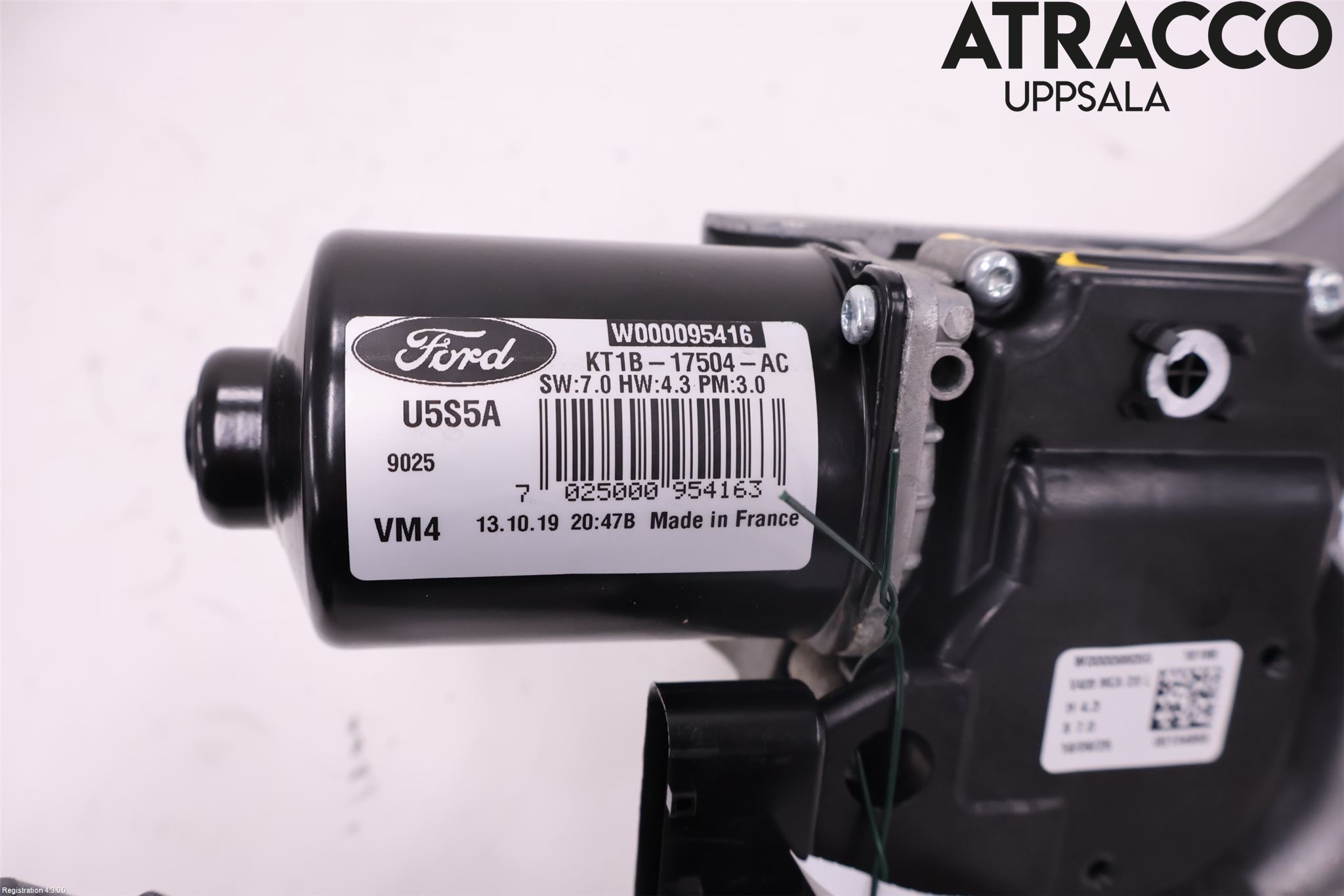 Ford TRANSIT/TOURNEO CONNECT 13-22 Torkarmotor Vindruta