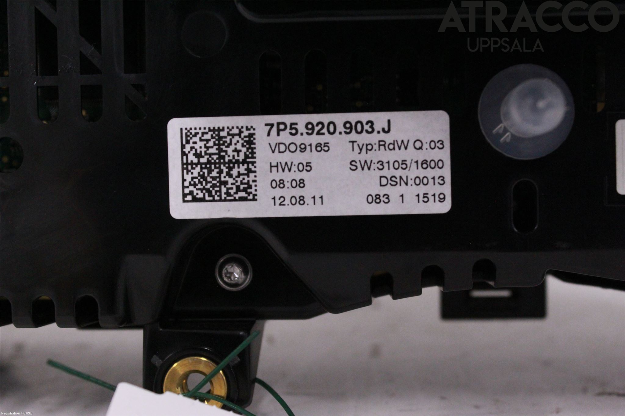 Porsche CAYENNE 03- Instrument Hast